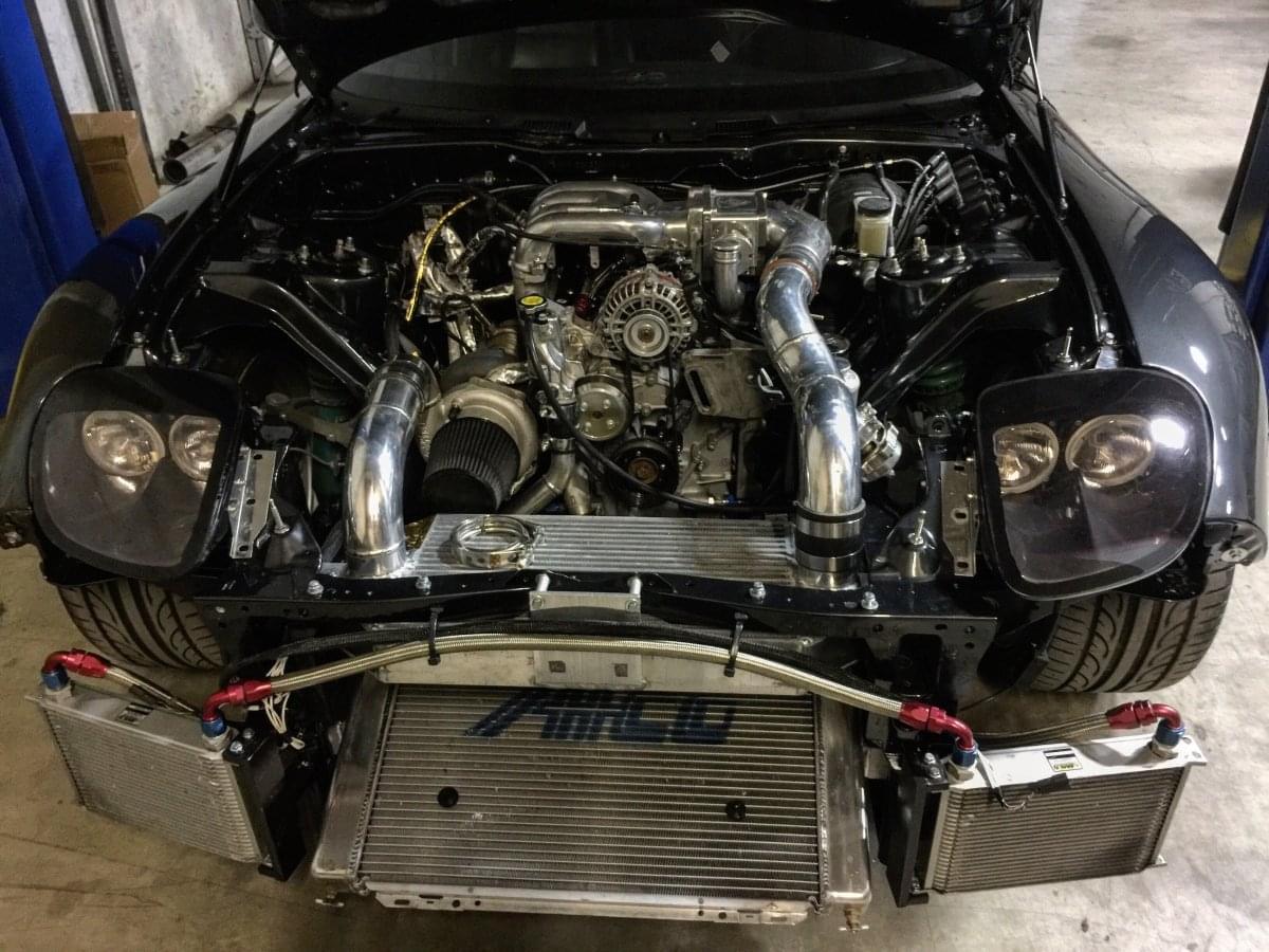 13B T4 Twinscroll Manifold.