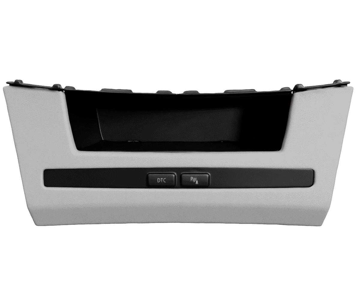 2004-2010 BMW 5-SERIES E6X DASH ACCESSORY PANEL W TRAY.