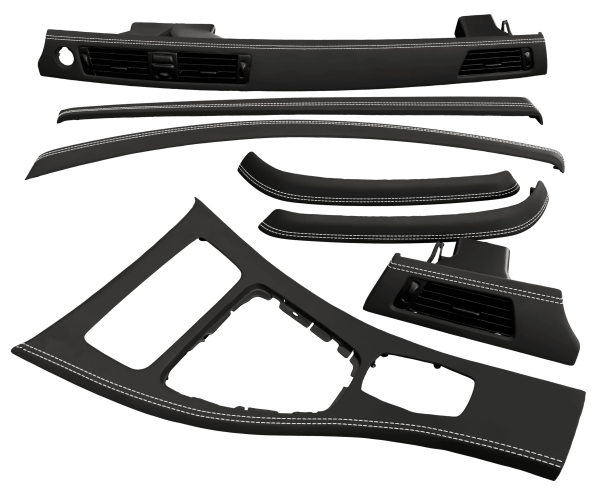 06-13 BMW E90 E91 NON-M ALCANTARA SUEDE NAPPA TRIM SET.