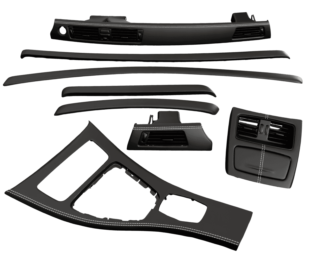 06-13 BMW E92 NON-M ALCANTARA NAPPA TRIM SET.
