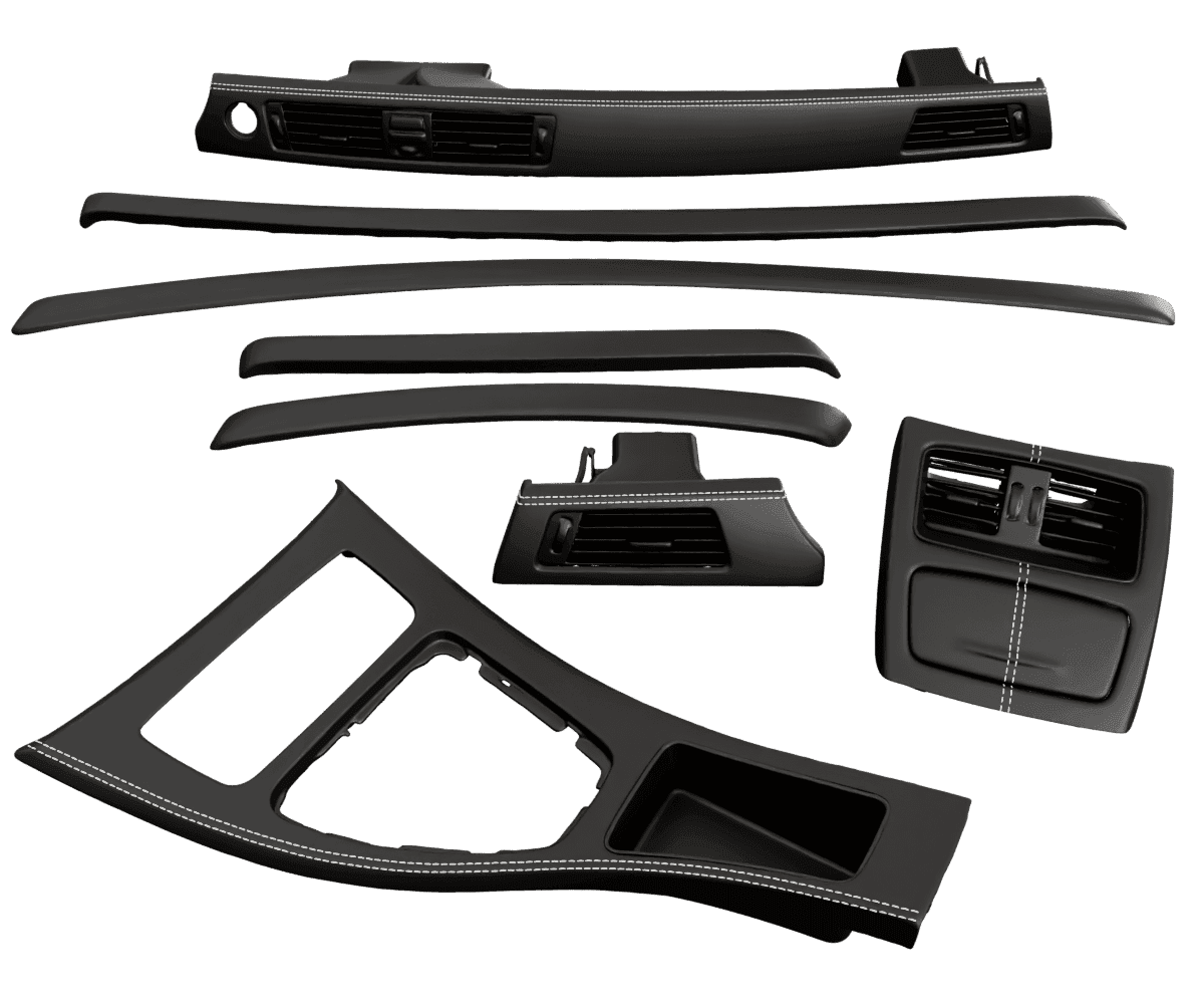 06-13 BMW E92 NON-M ALCANTARA NAPPA TRIM SET.