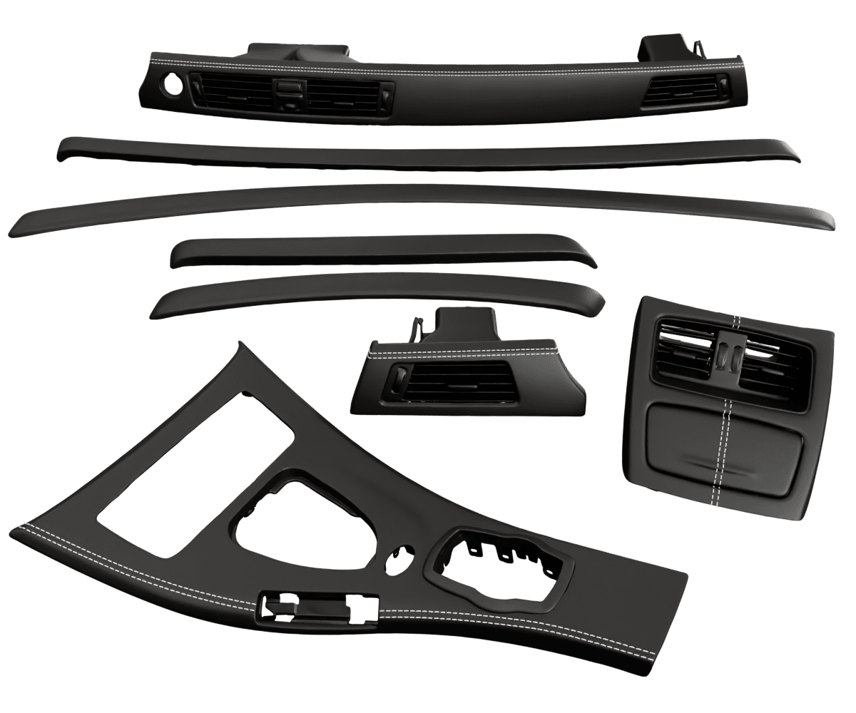 06-13 BMW E92 M ALCANTARA SUEDE NAPPA TRIM SET.