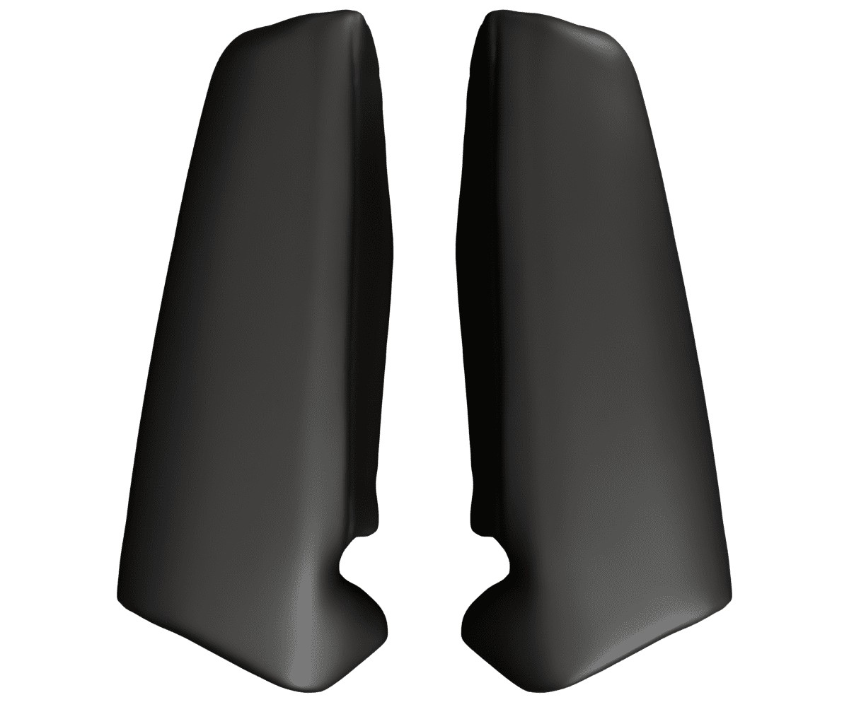 2008-2013 BMW 3-SERIES E93 CONVERTIBLE REAR BOLSTERS.