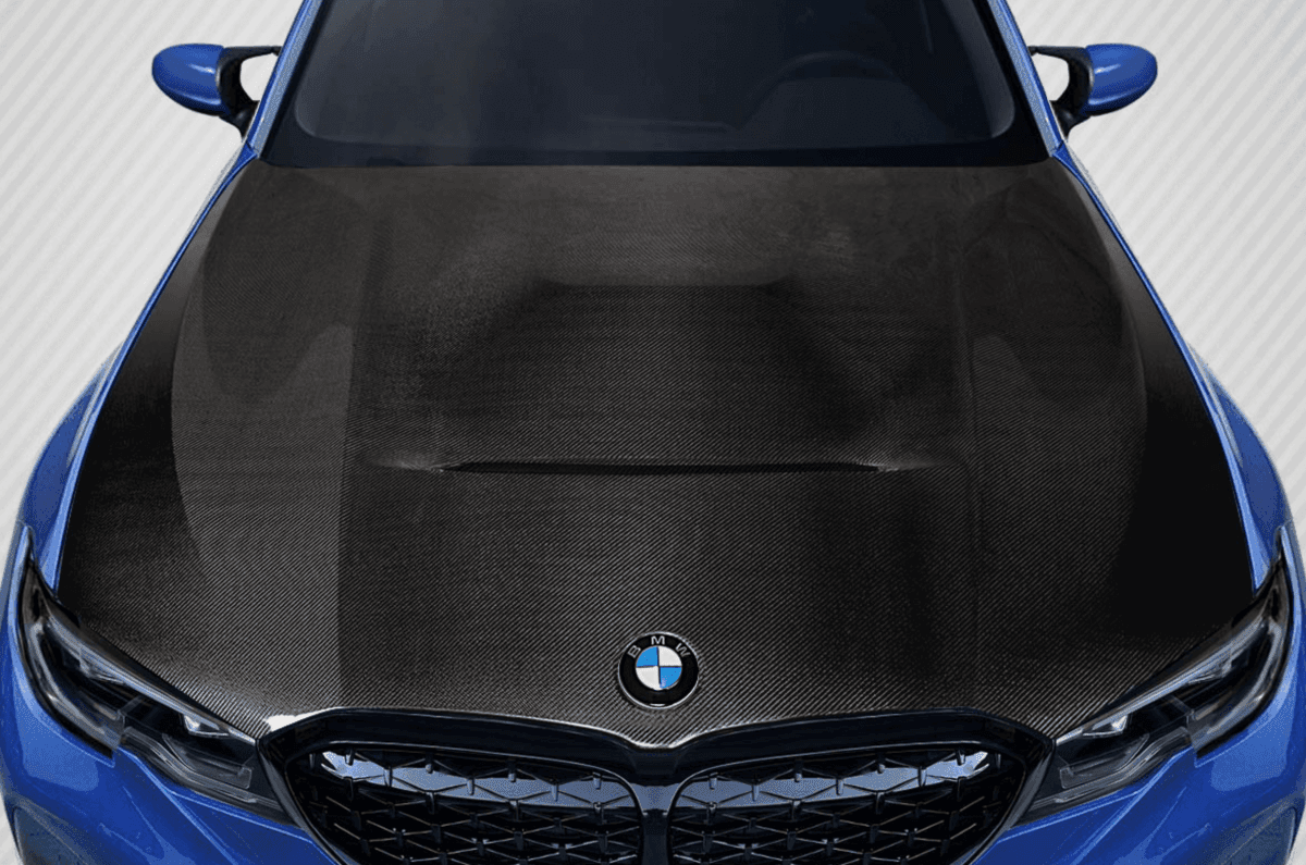 2019-2022 BMW 3 Series G20 Carbon CS Look Hood.