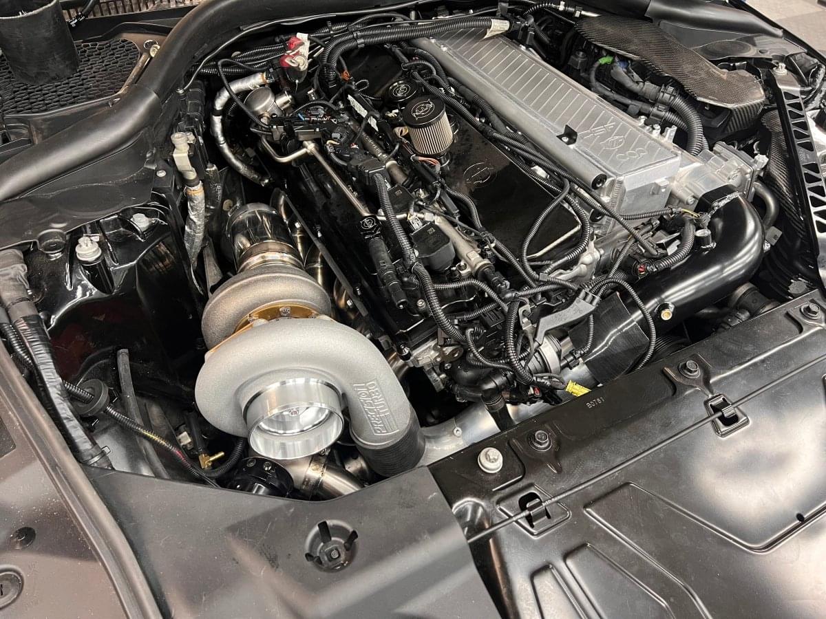 2021 A90 A91 6 Port Supra B58 Top Mount Turbo Kit.