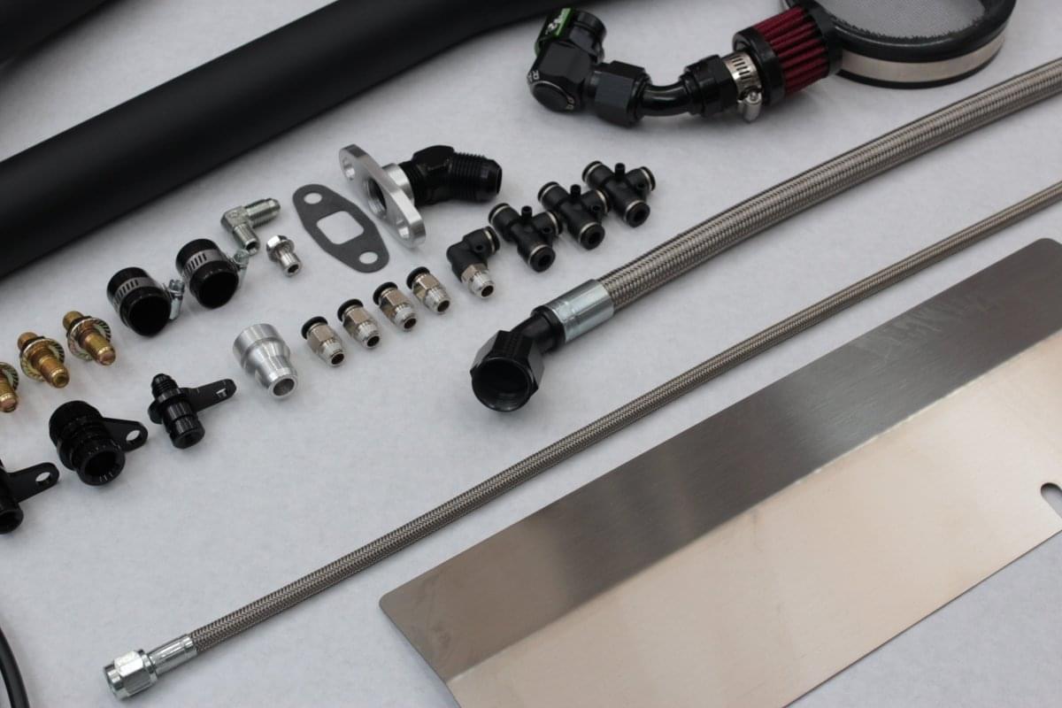 2021 A90 A91 6 Port Supra B58 Top Mount Turbo Kit.