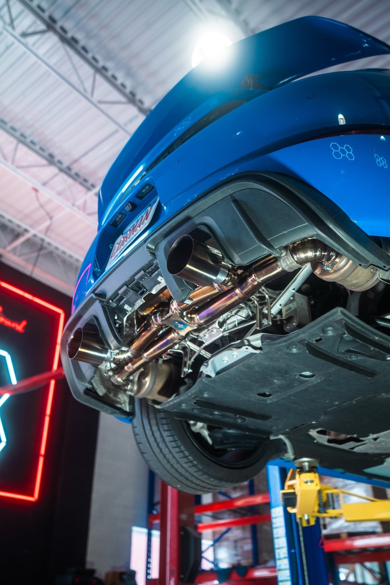 Porsche 718 GT4 / Boxter Spyder Valved Sport Exhaust System - COLORADO N5X