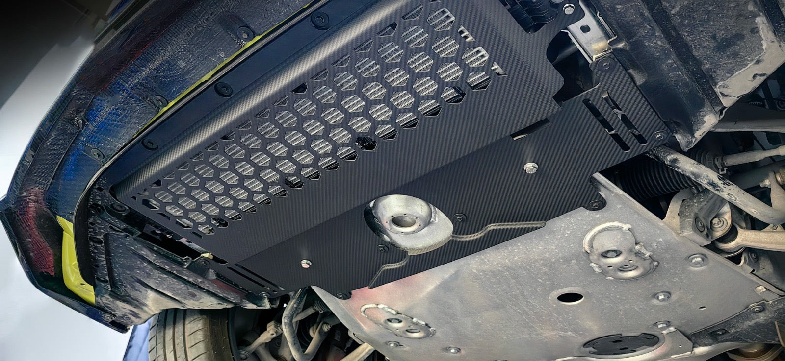 Carbon BMW Dry Carbon Fiber Skid Plate for G8X BMW's - COLORADO N5X