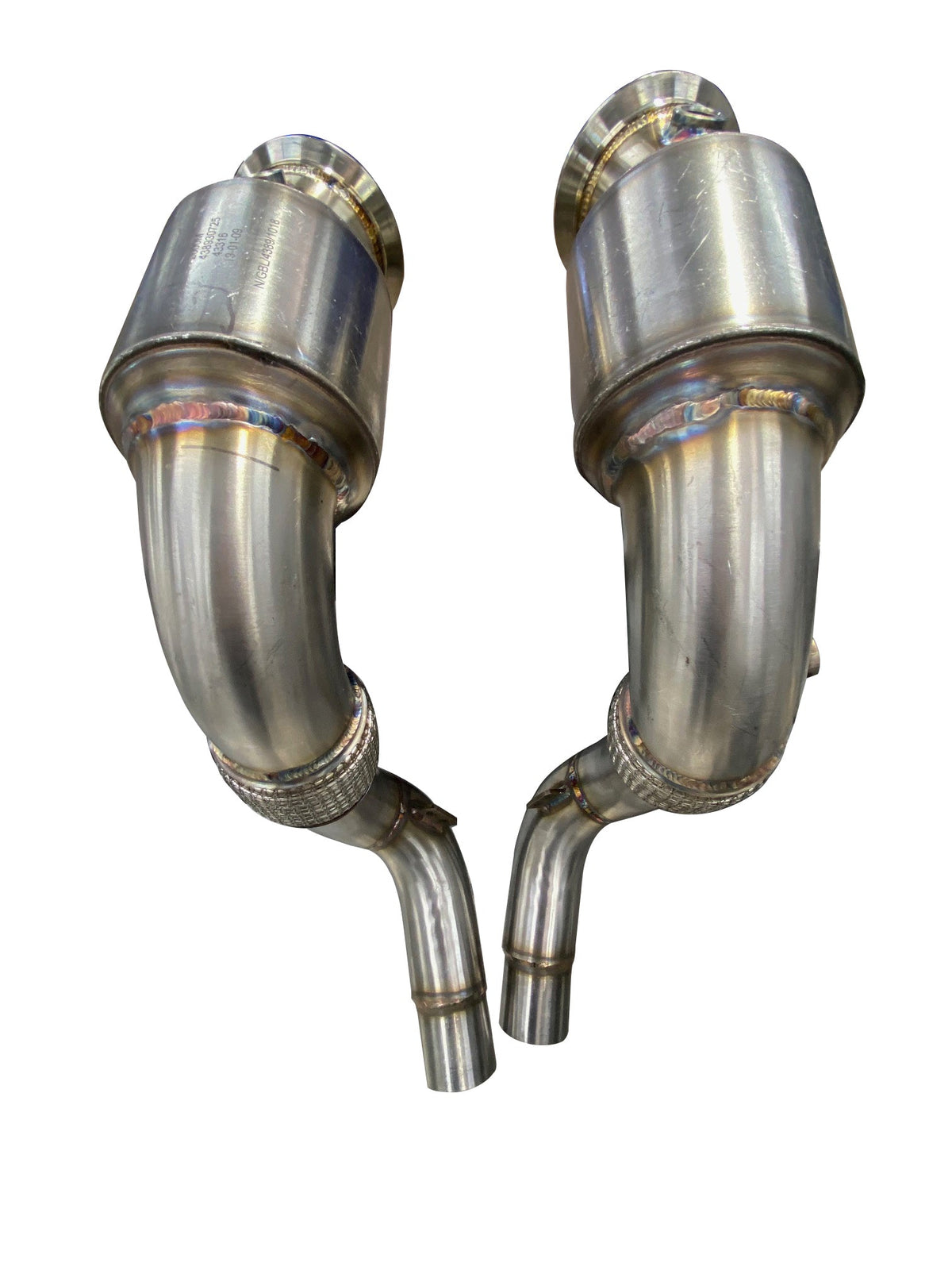 Active Autowerke S63 N63 Aflow Catted Downpipes | V8 BMW X5 M and X6 M X5 X6 550i 650i.