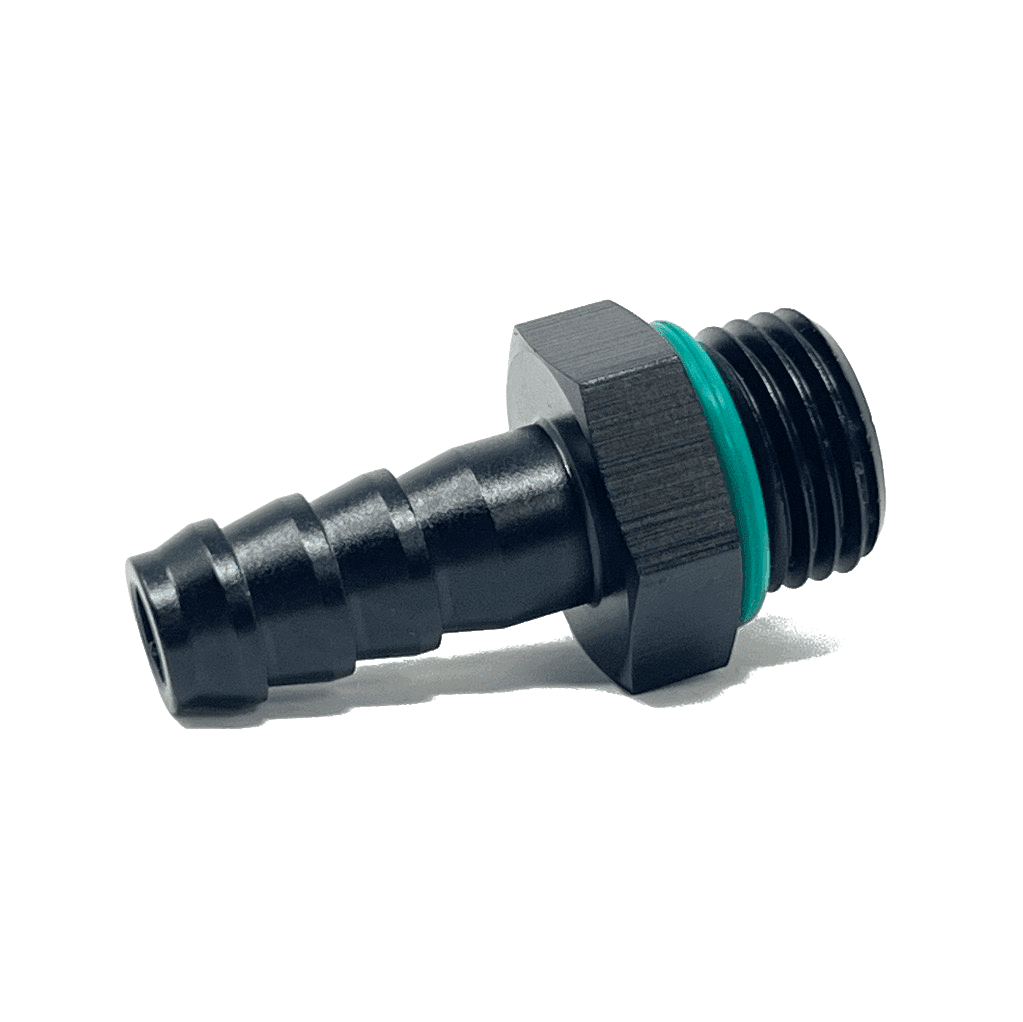 5/16" Hose Barb to AN-6 ORB Adapter.