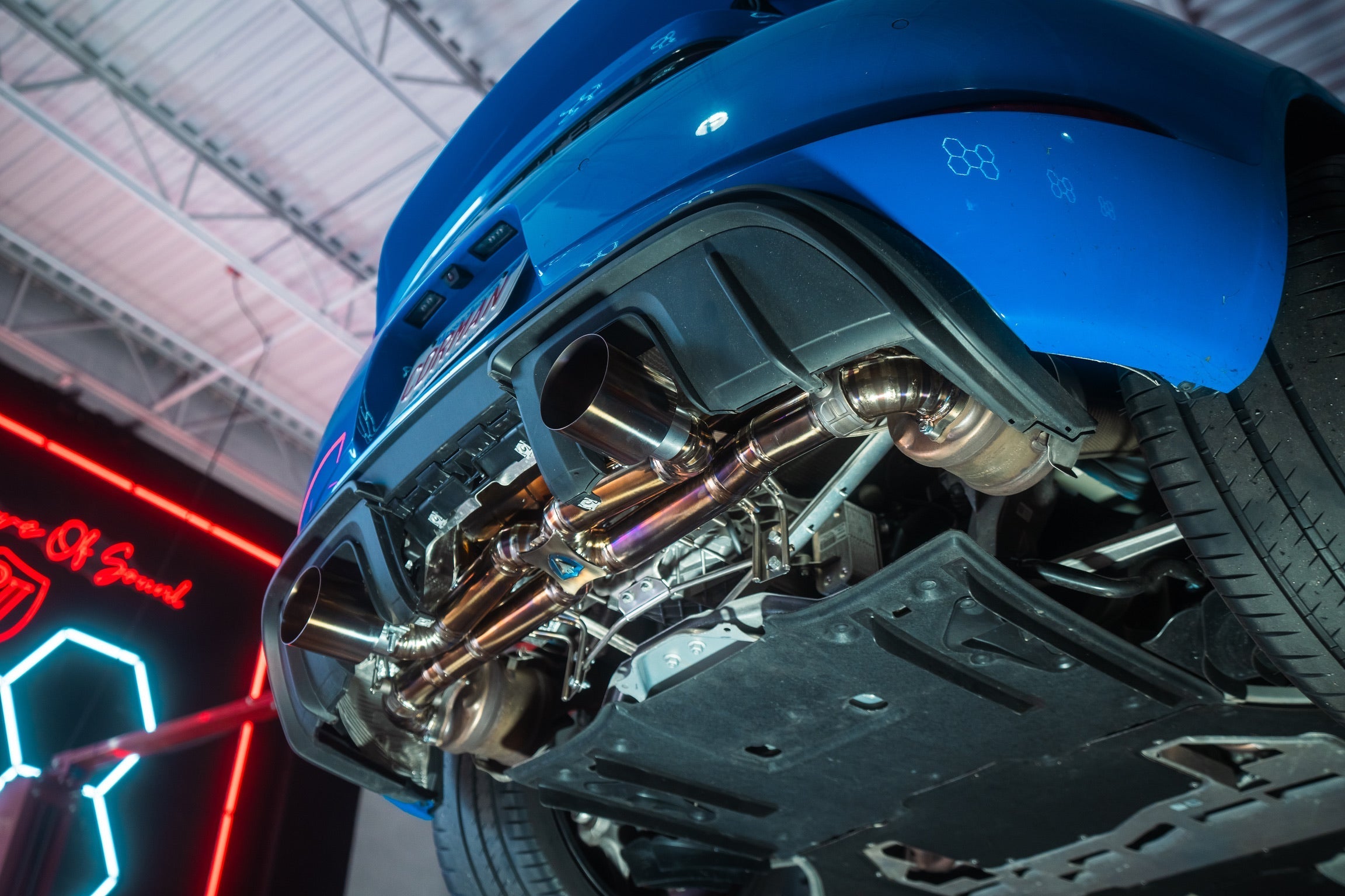 Porsche 718 GT4 / Boxter Spyder Valved Sport Exhaust System - COLORADO N5X