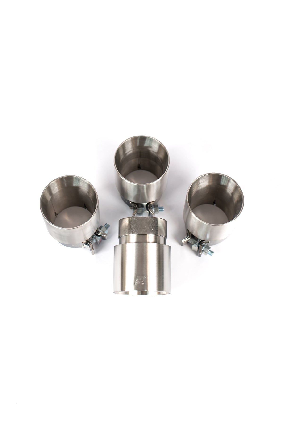 RENNELEMENT 4” INCH Exhaust Tips for OEM Exhaust.