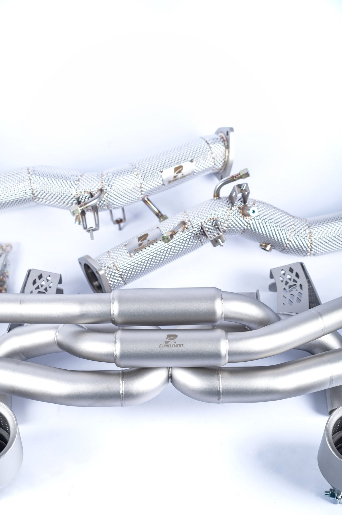 Porsche 718 GT4 RS Catback Exhaust System.