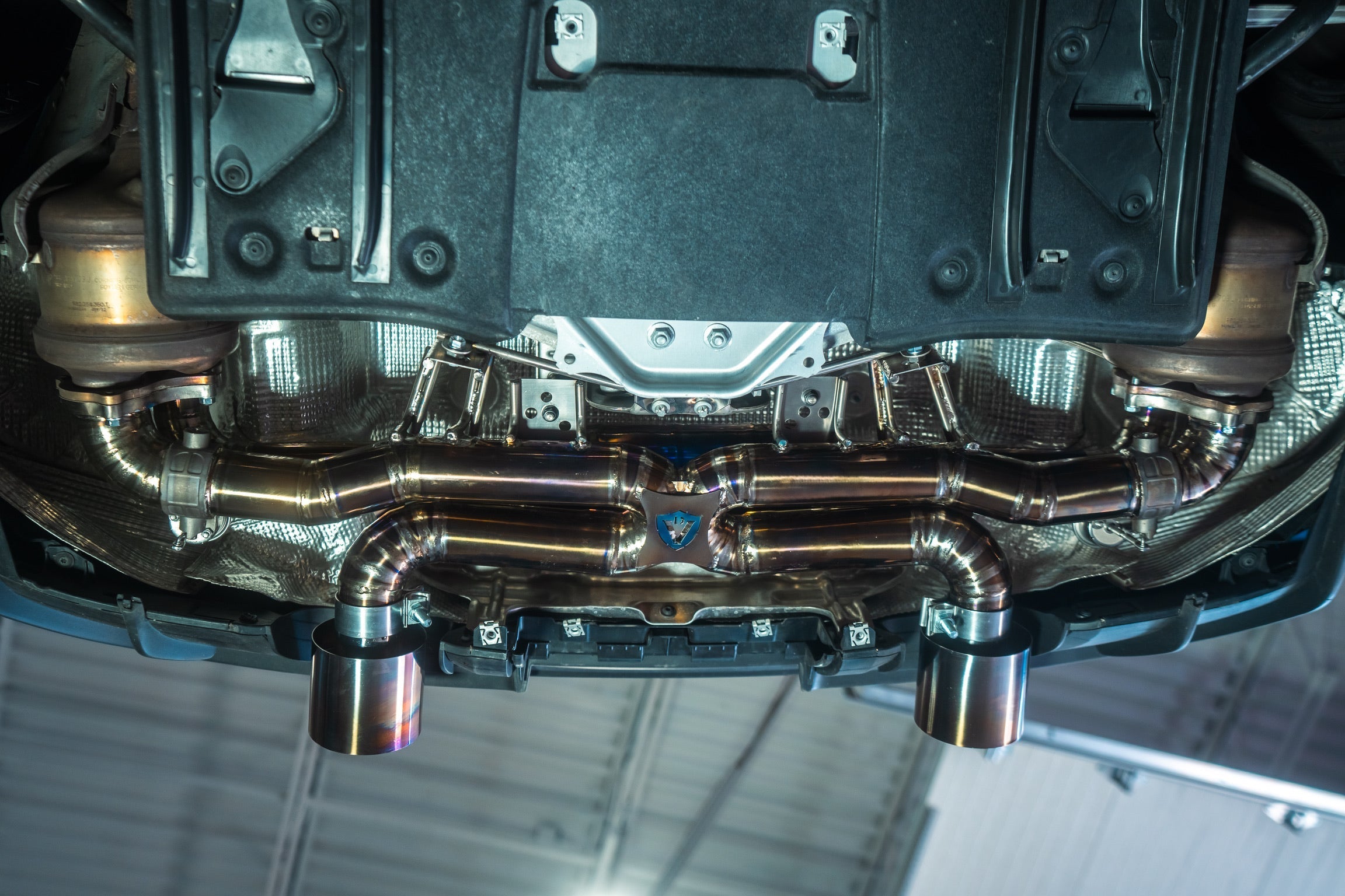 Porsche 718 GT4 / Boxter Spyder Valved Sport Exhaust System - COLORADO N5X