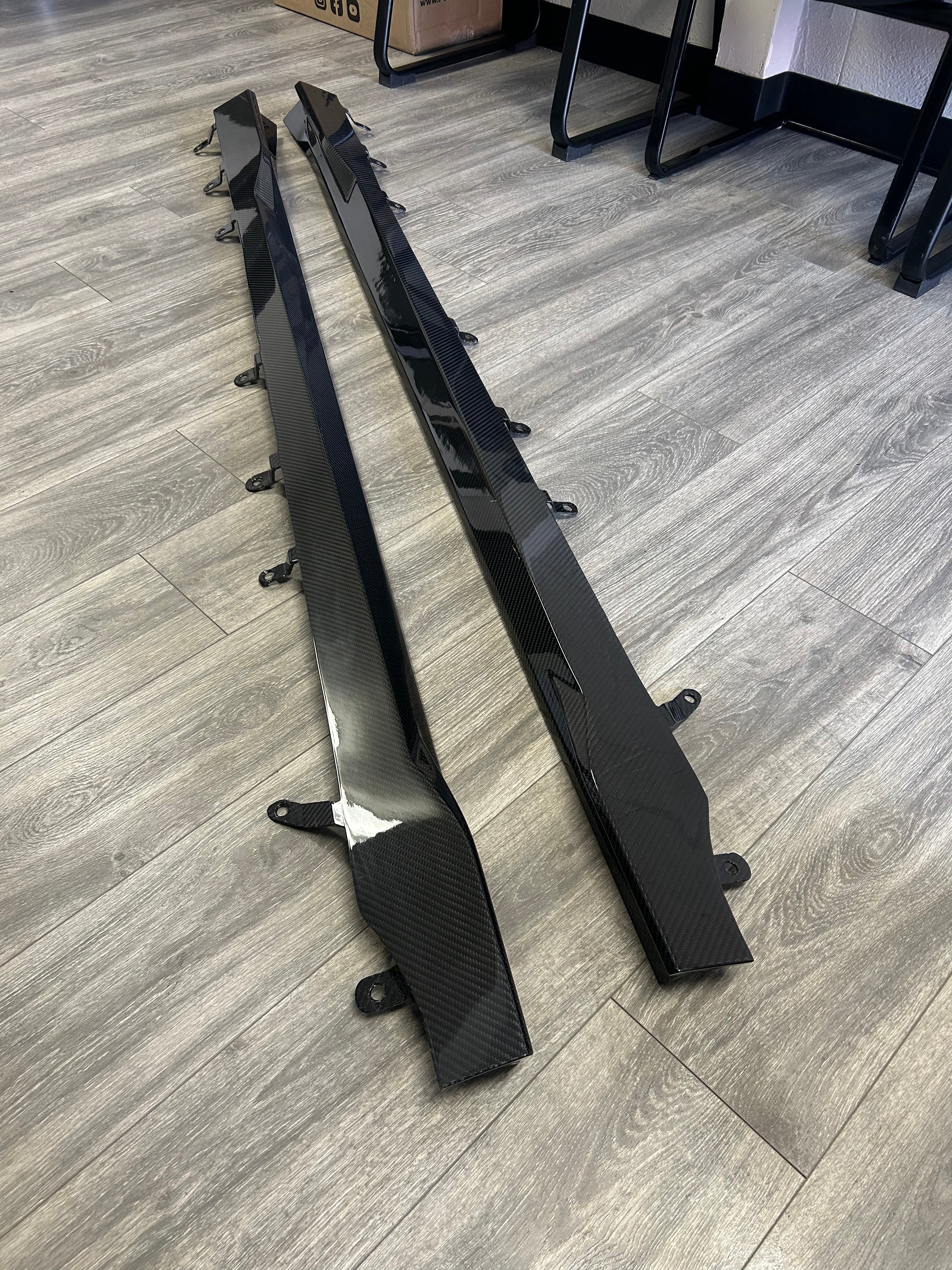 M2 “SQ Style” CF side-skirt Extensions - COLORADO N5X