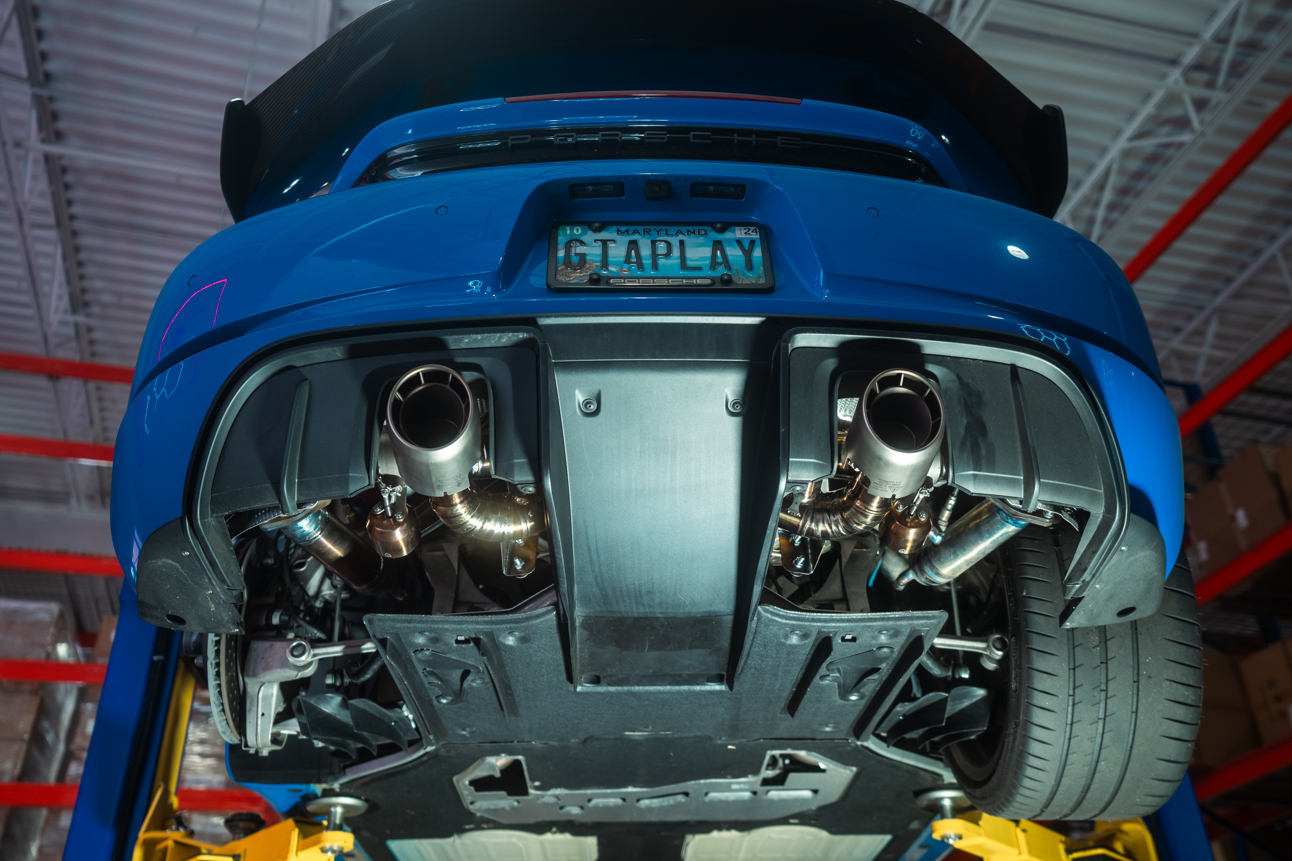 Porsche 718 GT4RS/Spyder RS Valved Sport Exhaust System - COLORADO N5X