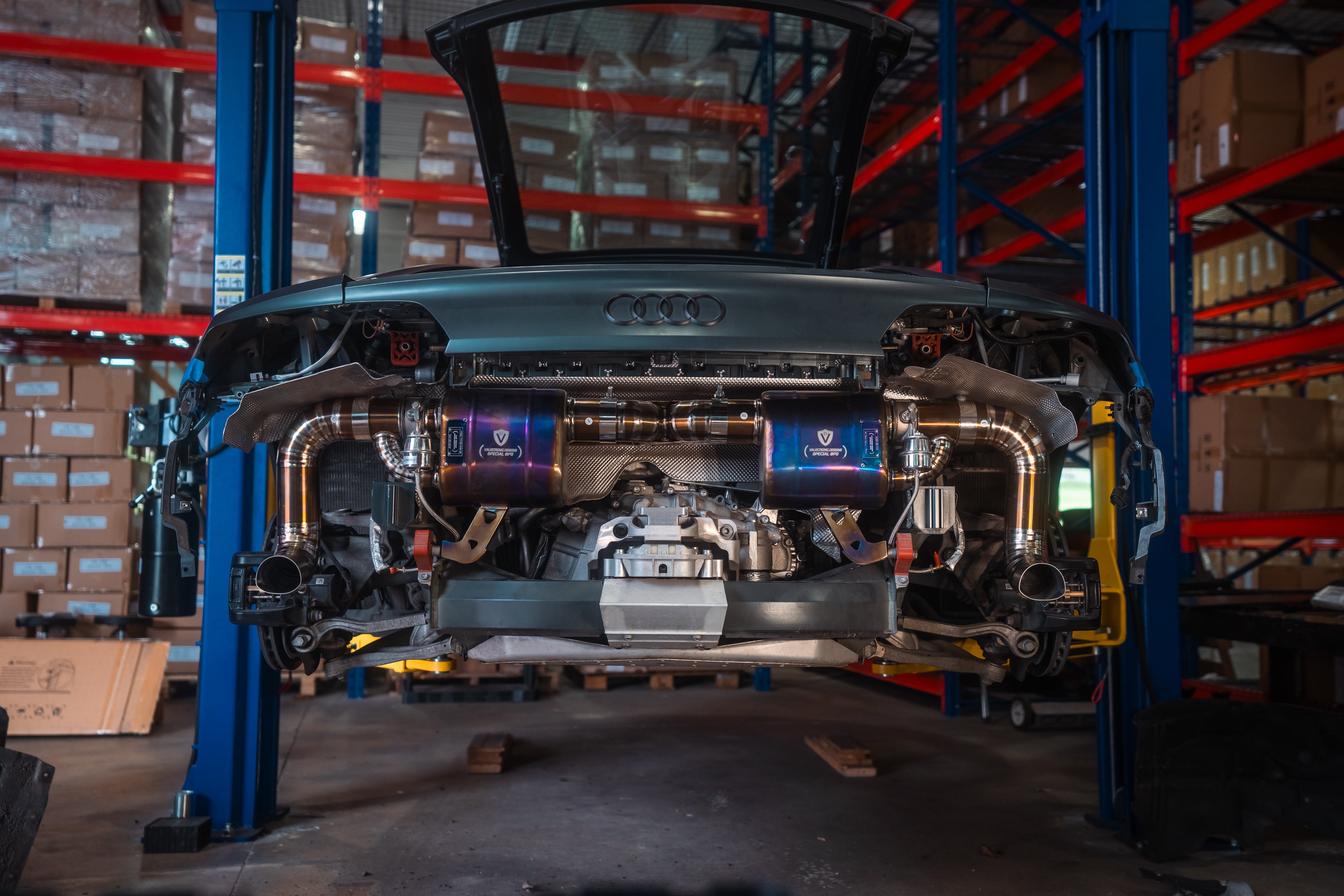 Audi R8 Valved Sport Exhaust System - COLORADO N5X