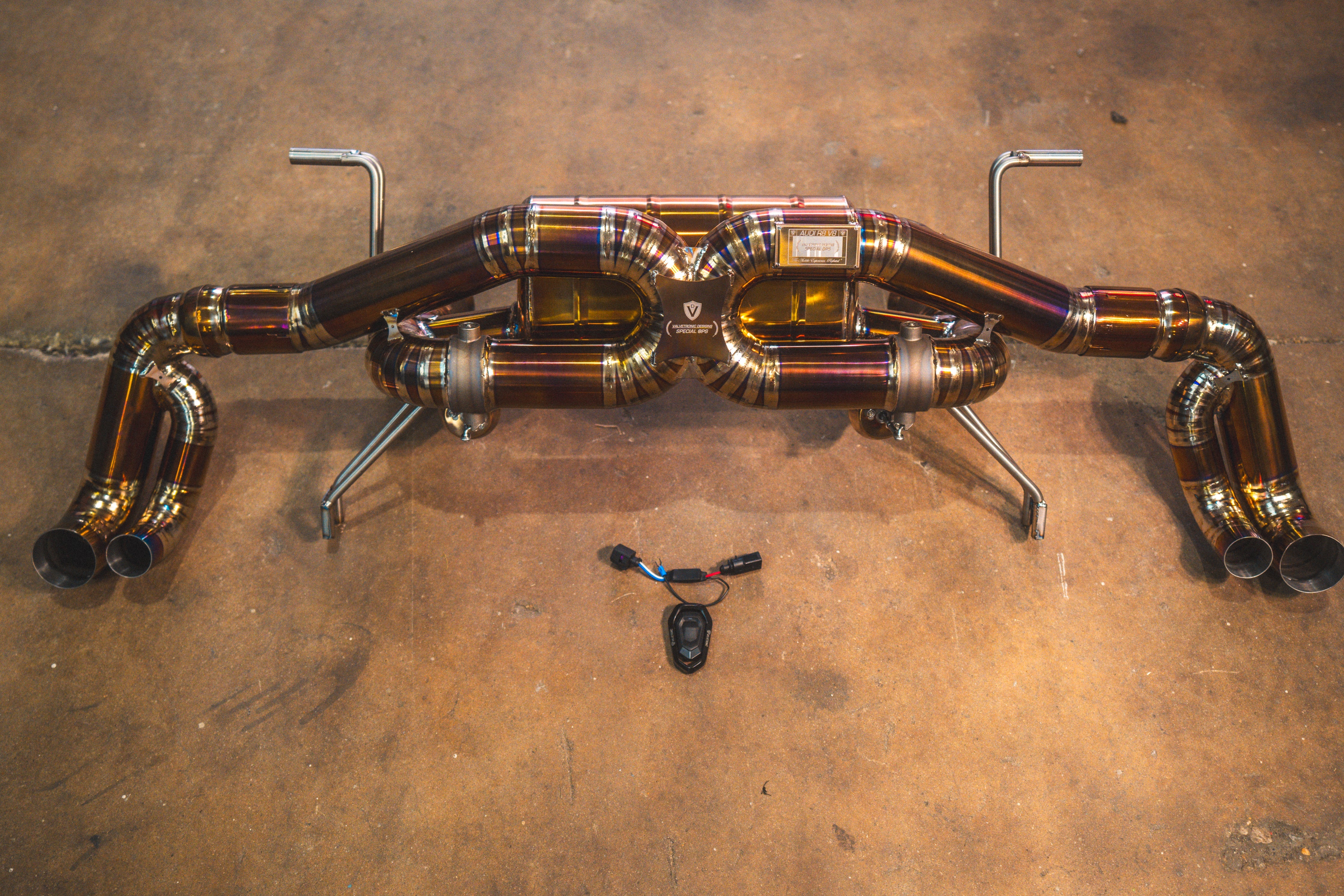 Audi R8 Valved Sport Exhaust System - COLORADO N5X