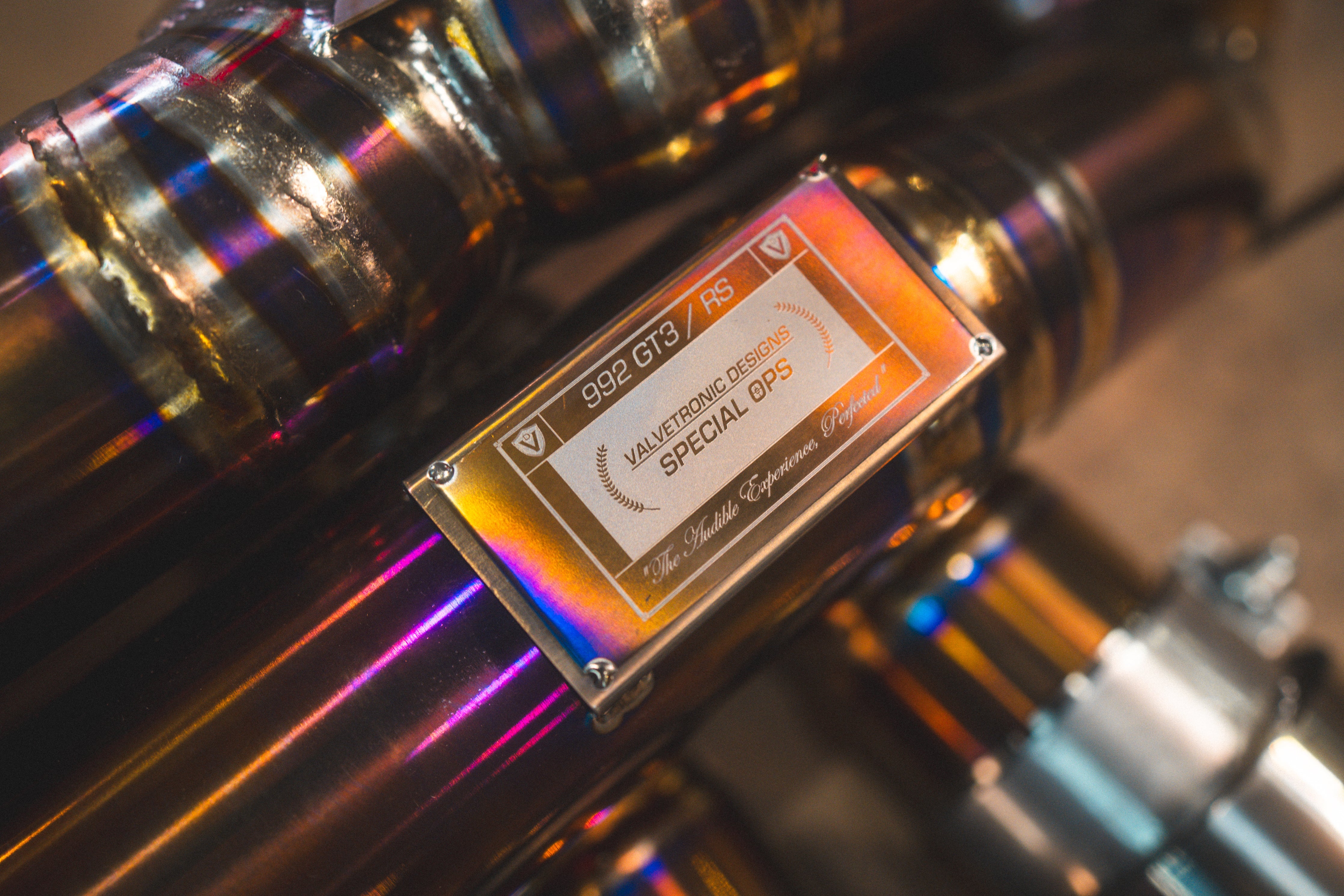 Porsche 992 GT3/RS Valved Sport Exhaust System - COLORADO N5X