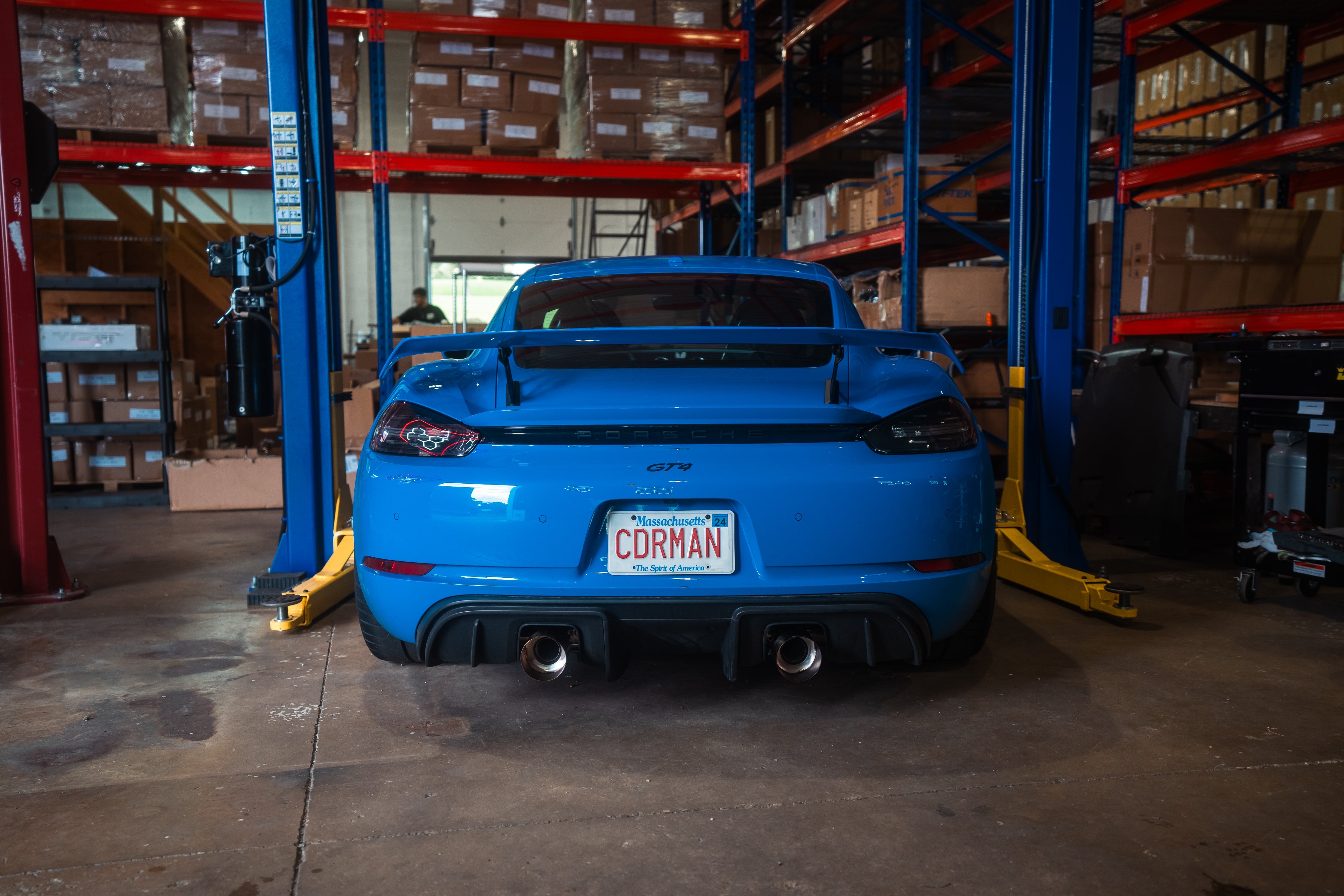 Porsche 718 GT4RS/Spyder RS Valved Sport Exhaust System - COLORADO N5X