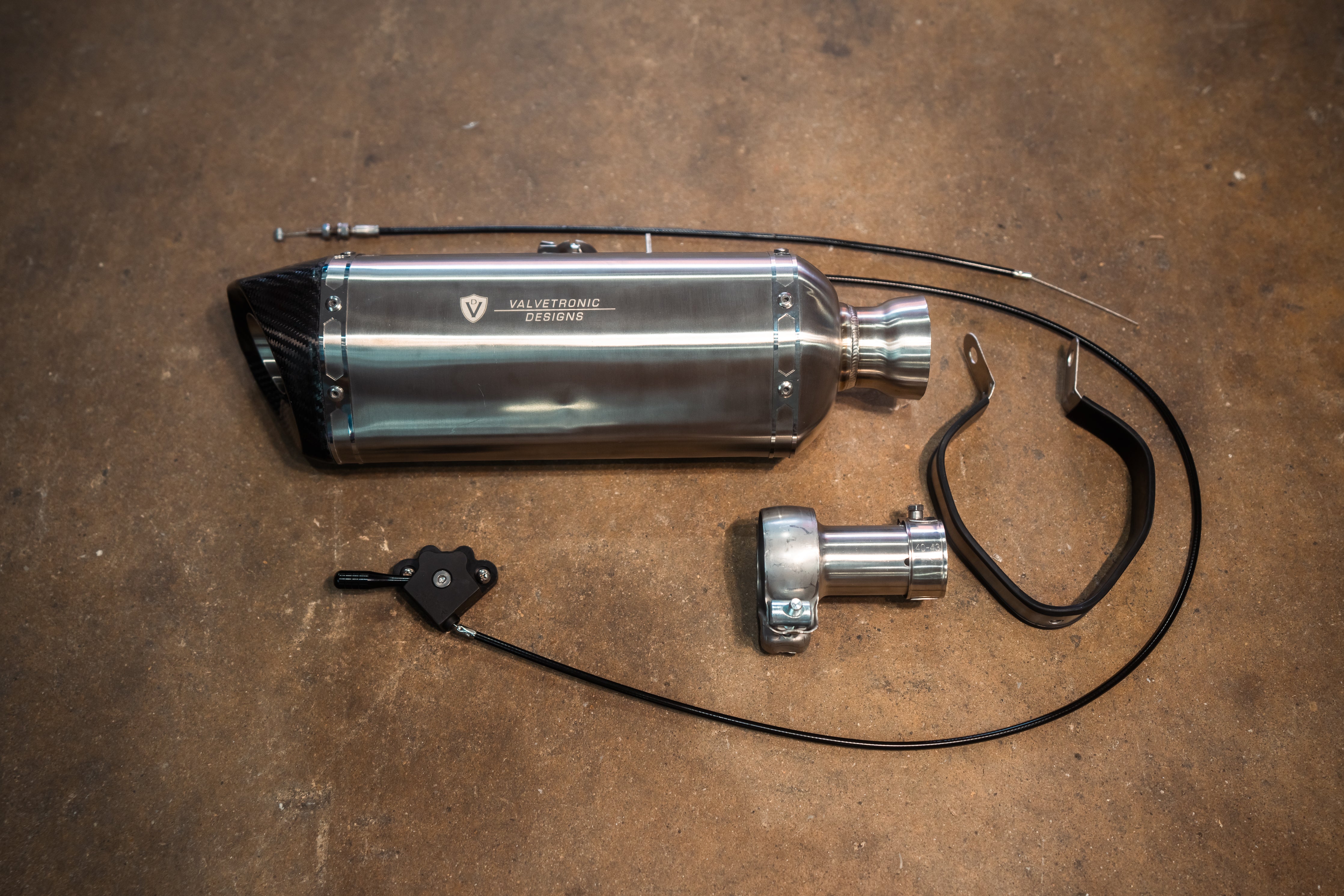 Valvetronic Motorcycle Valved Muffler - COLORADO N5X