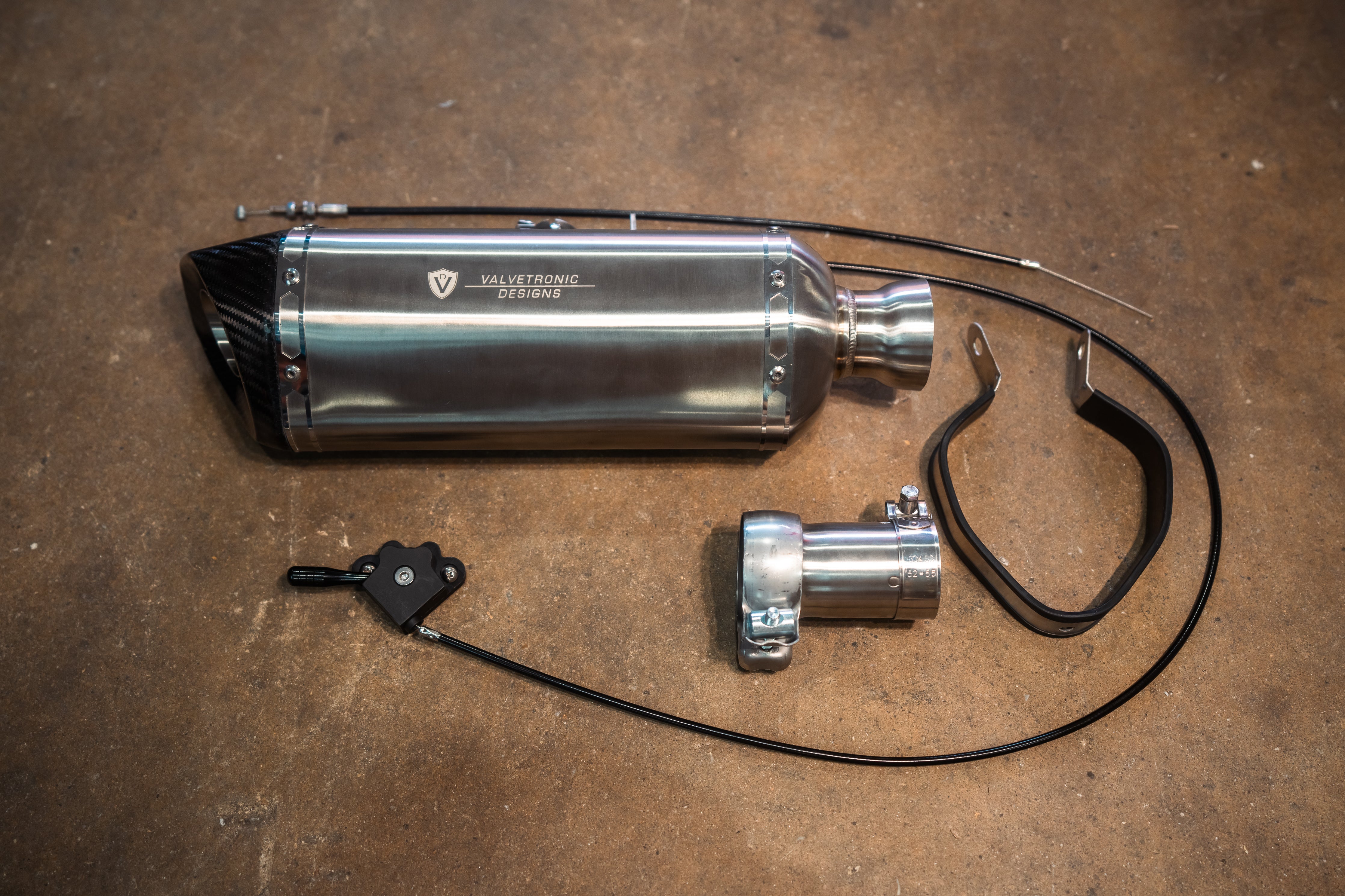 Valvetronic Motorcycle Valved Muffler - COLORADO N5X