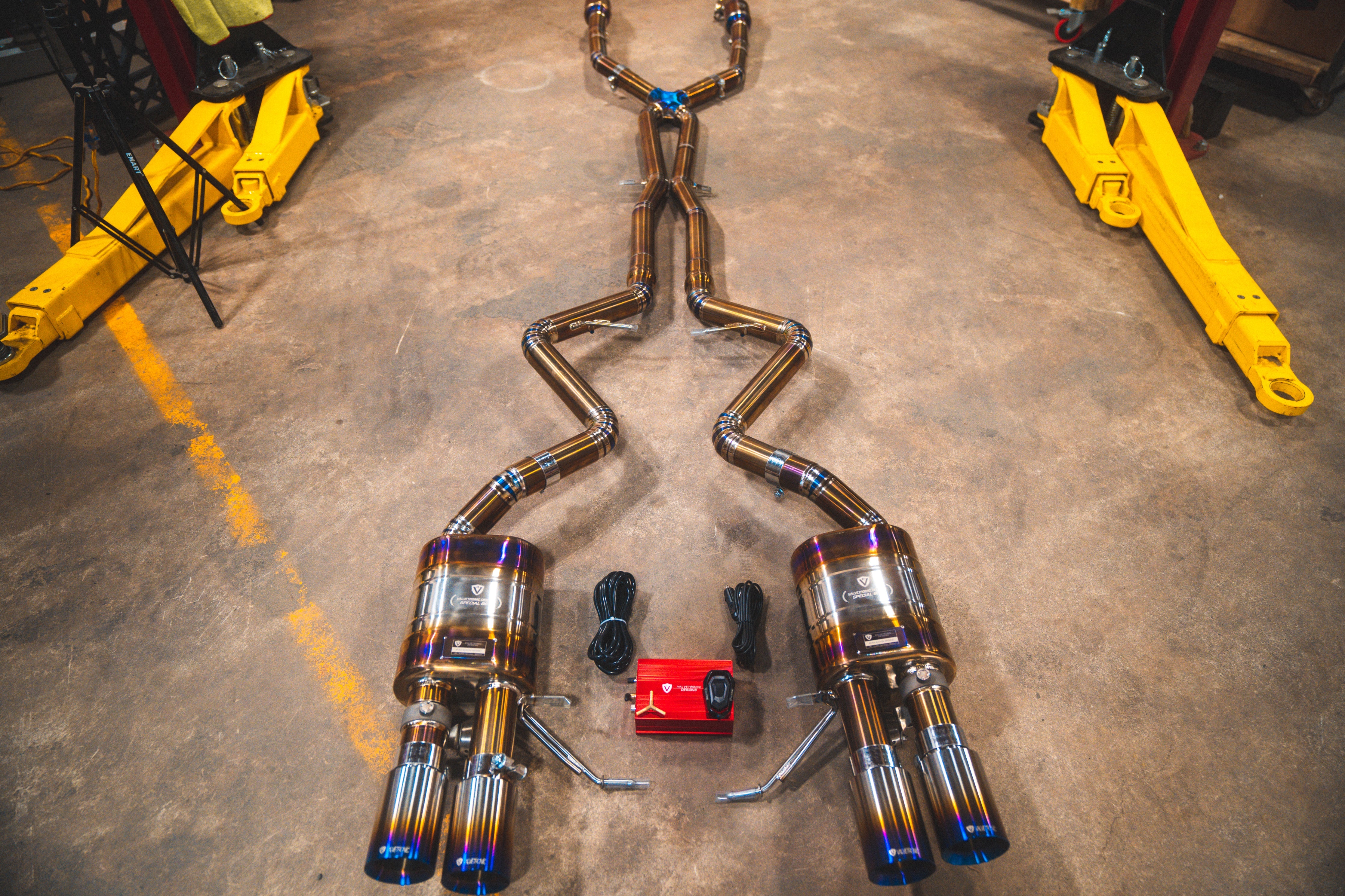 BMW M3 E9X Titanium Valved Sport Exhaust System (V2) - COLORADO N5X