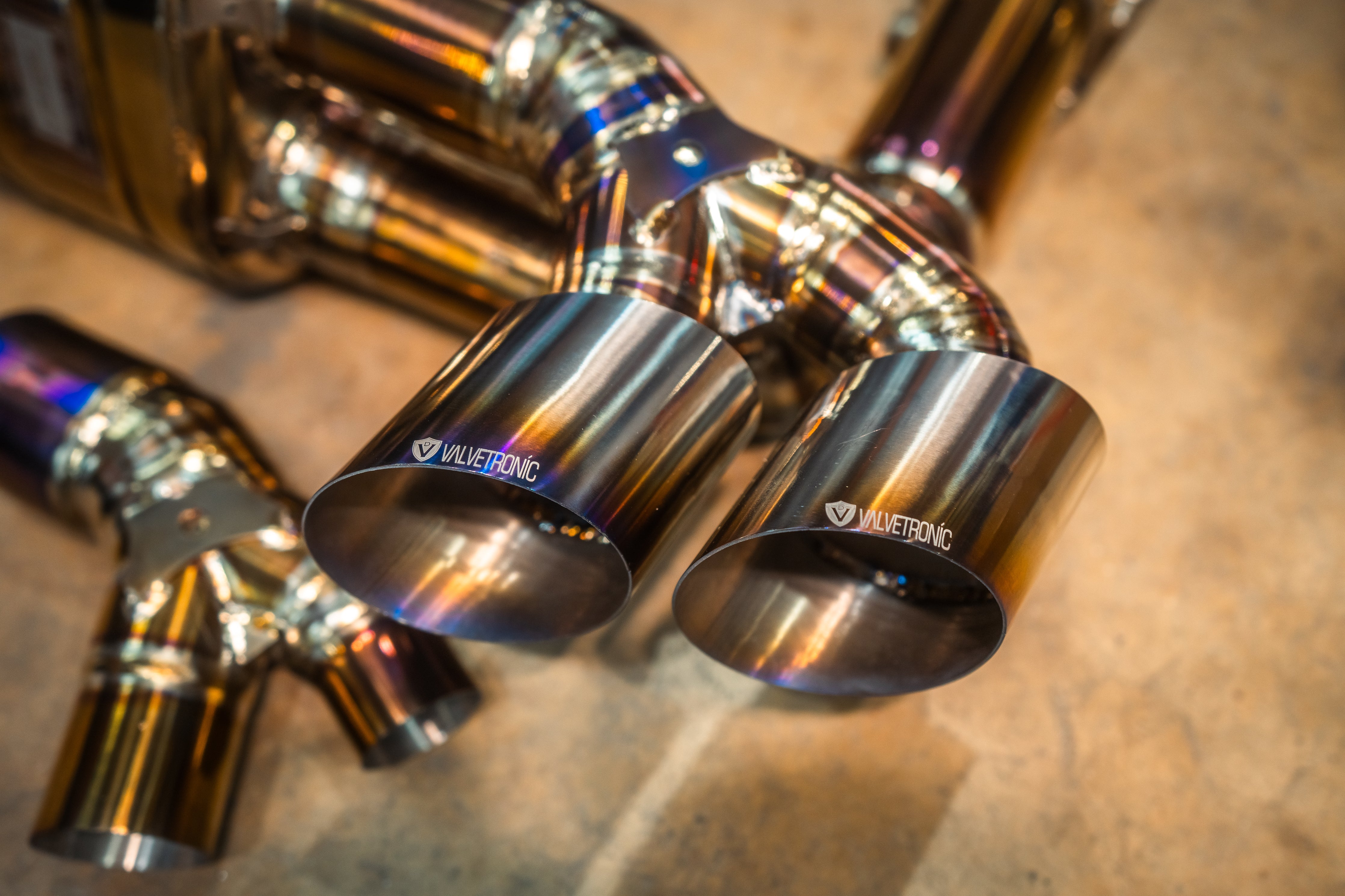 Porsche 911 Turbo 991.1 / 991.2 Valved Race Exhaust System - COLORADO N5X