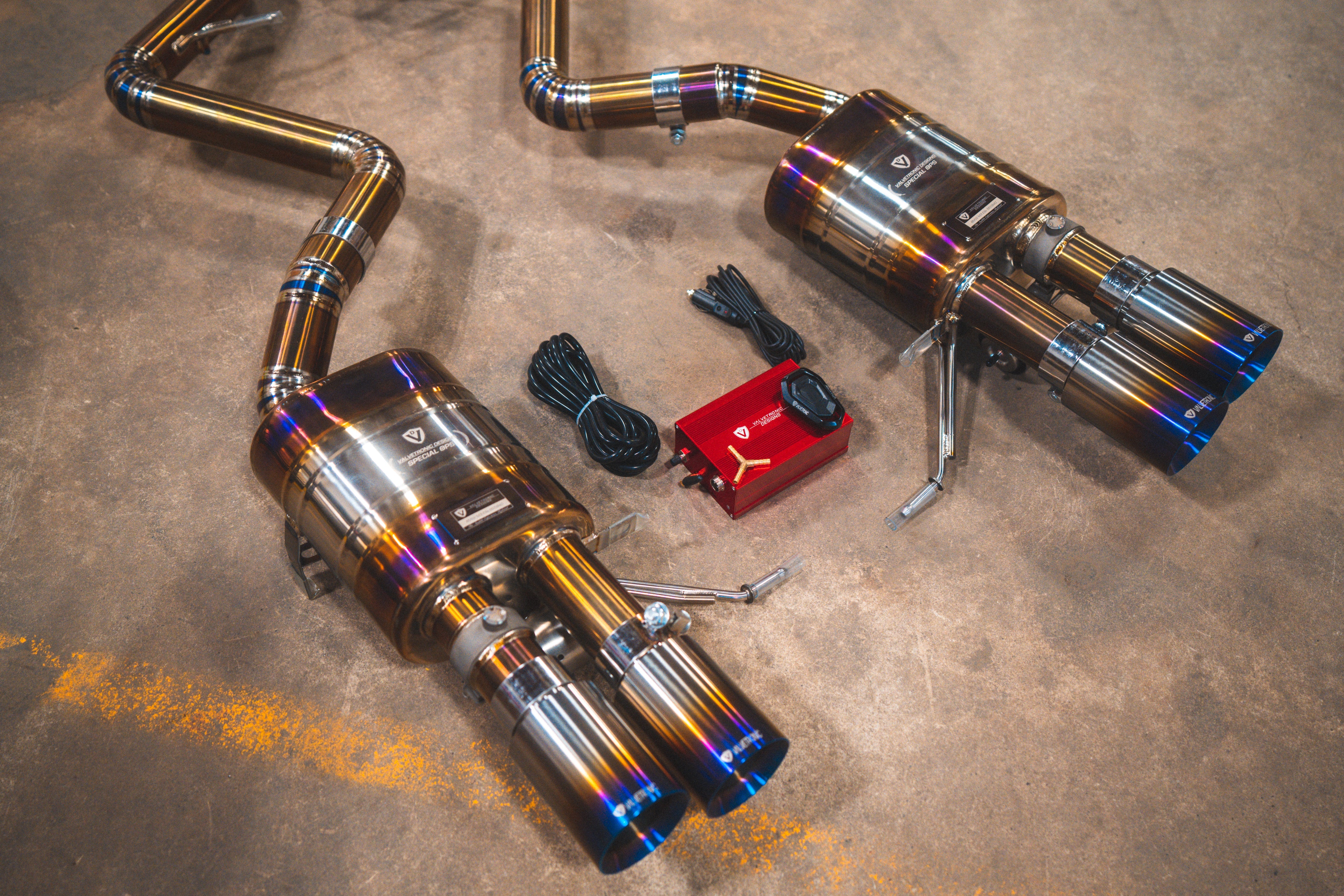 BMW M3 E9X Titanium Valved Sport Exhaust System (V2) - COLORADO N5X