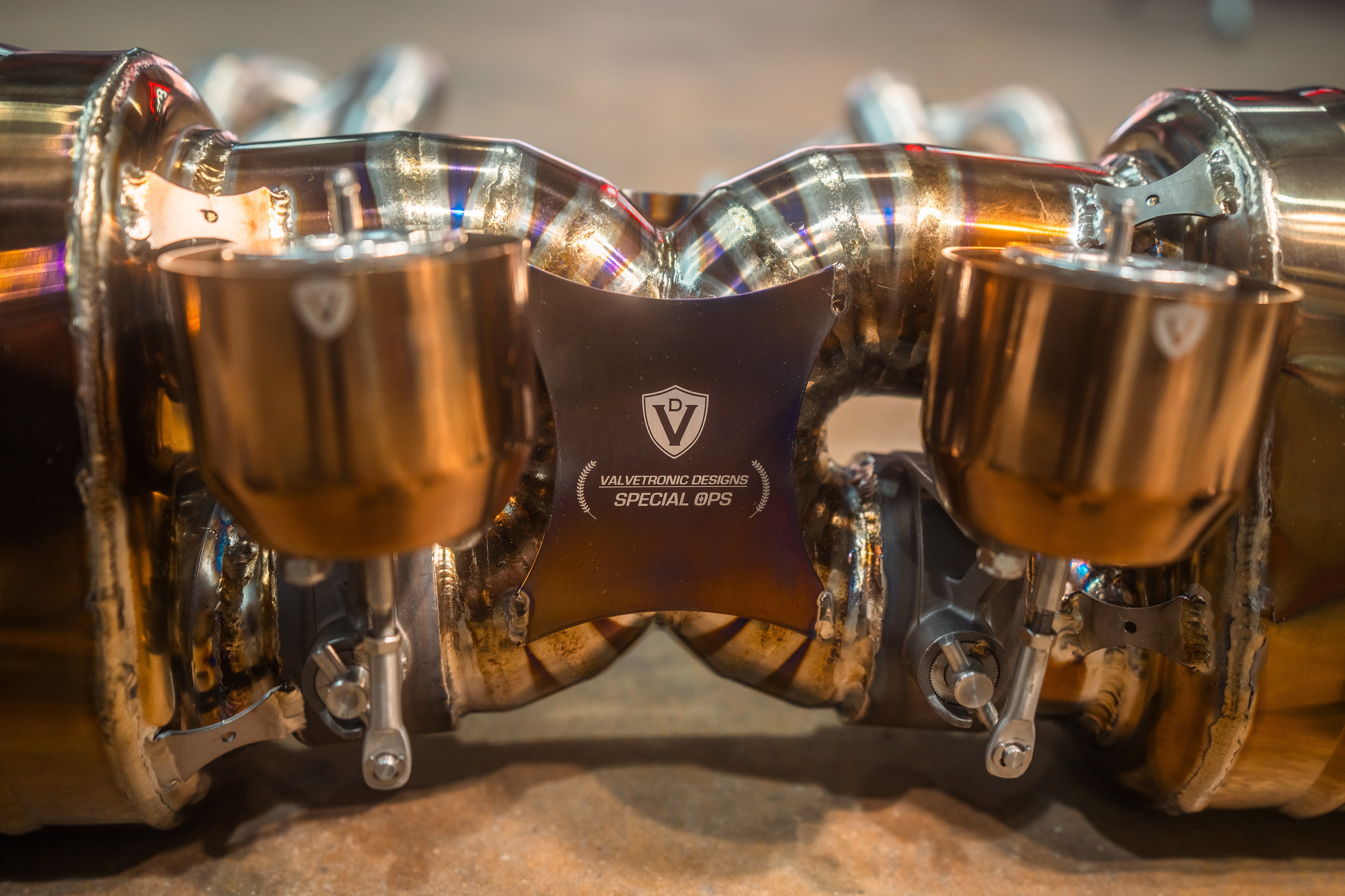 Porsche 911 Turbo 991.1 / 991.2 Valved Race Exhaust System - COLORADO N5X