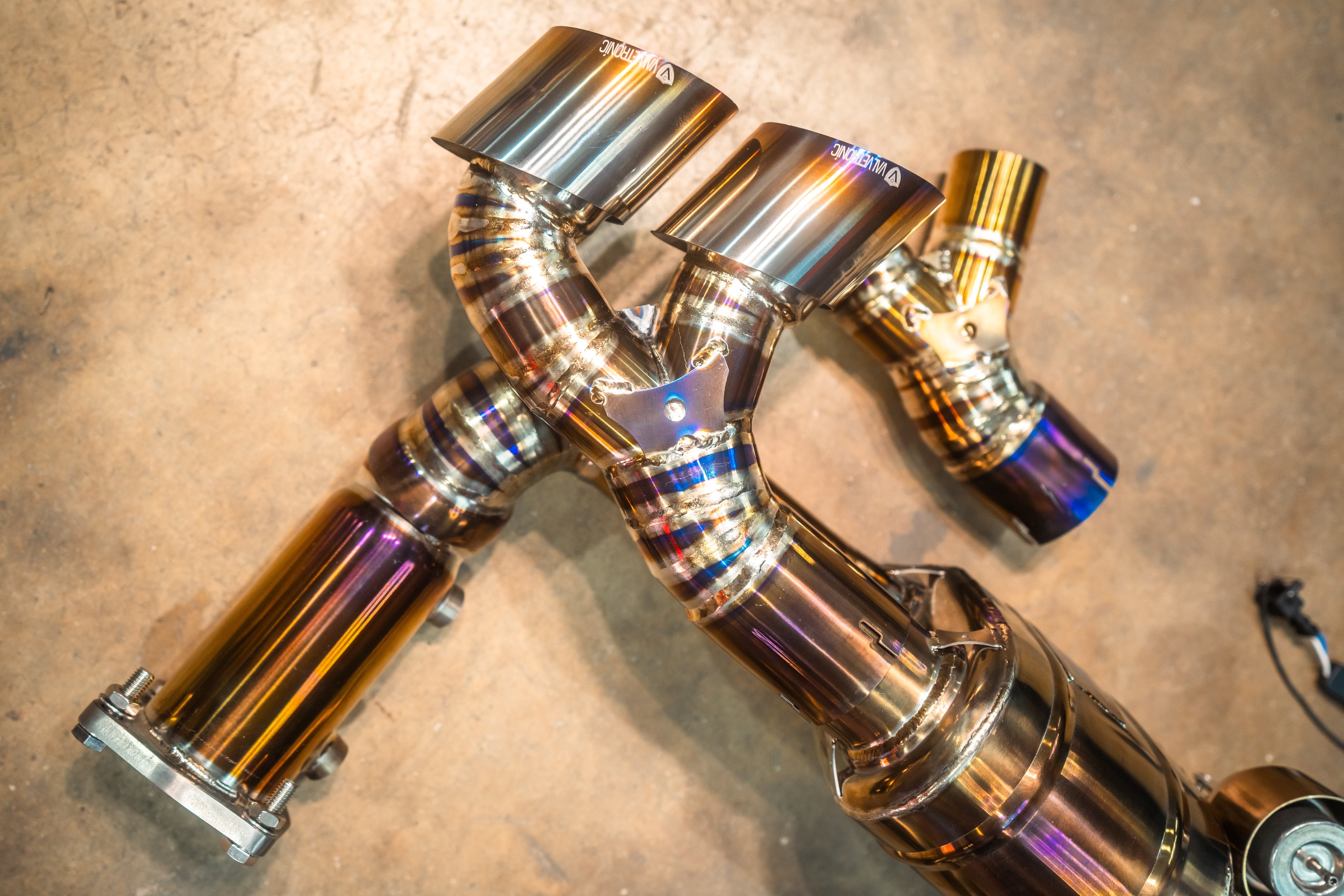 Porsche 911 Turbo 991.1 / 991.2 Valved Race Exhaust System - COLORADO N5X