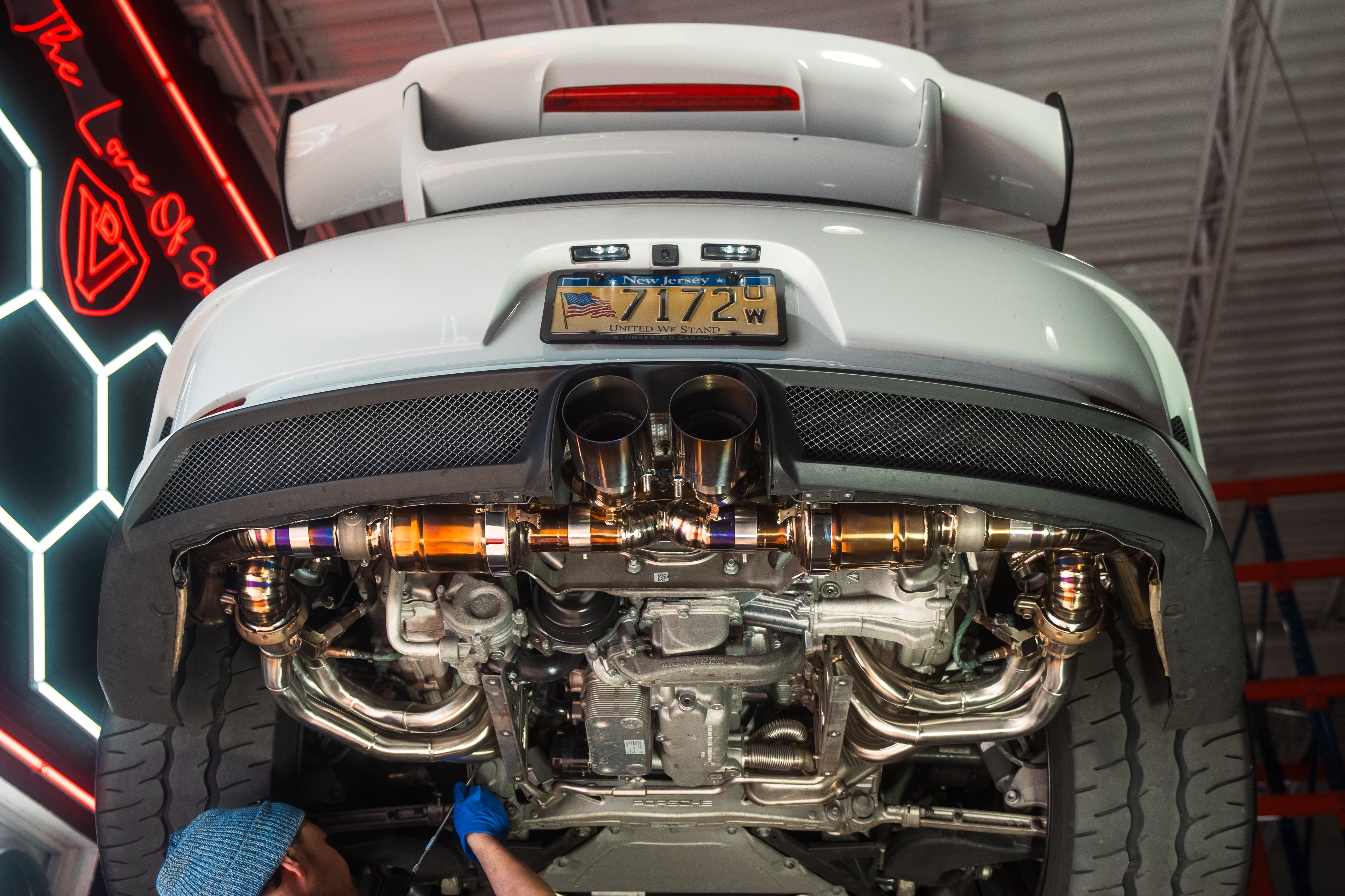 Porsche GT3 991.1 / 991.2 Valved Sport Exhaust System - COLORADO N5X