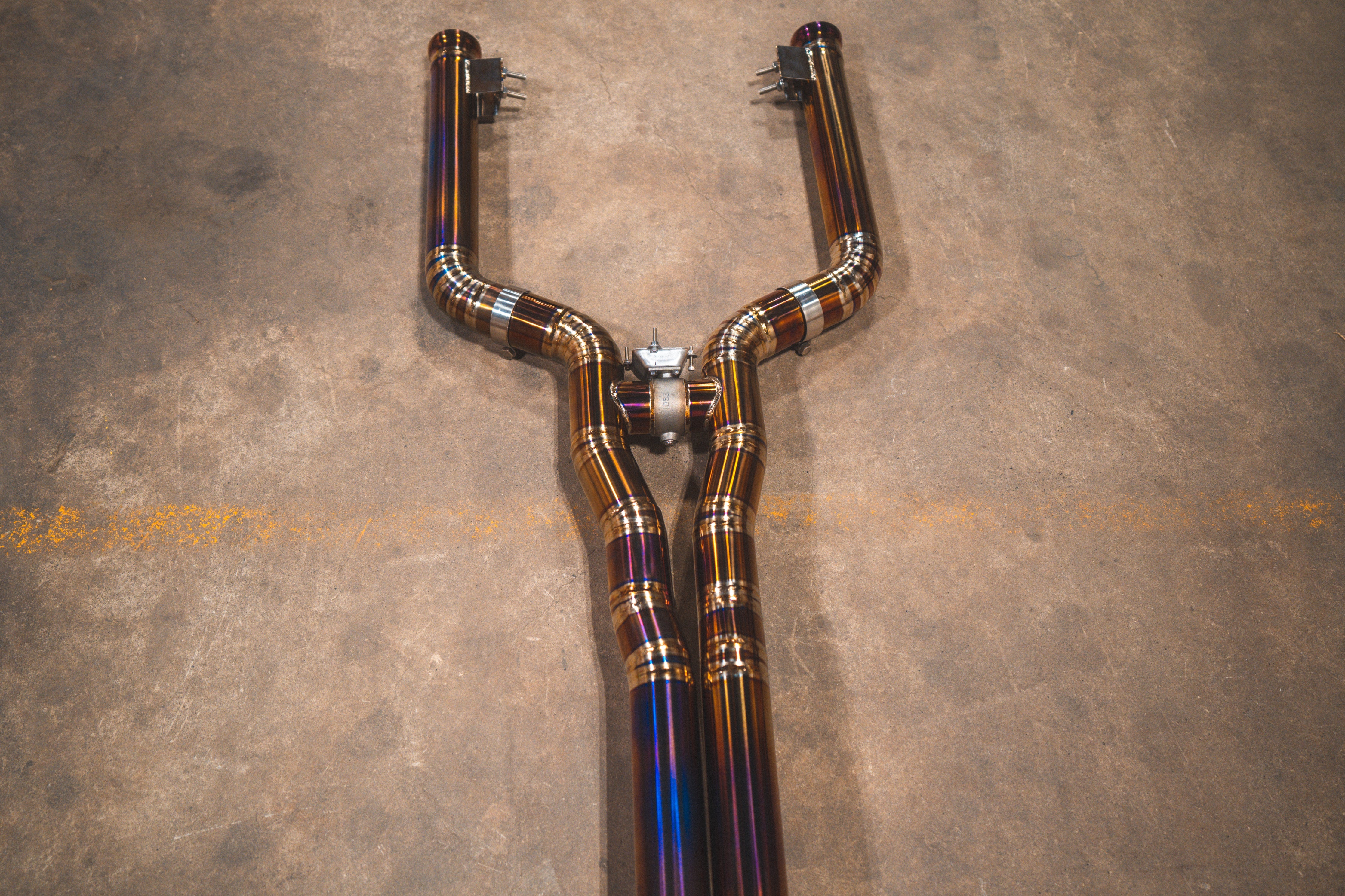 Mercedes W205 C63 / C63s Valved Sport Exhaust System - COLORADO N5X