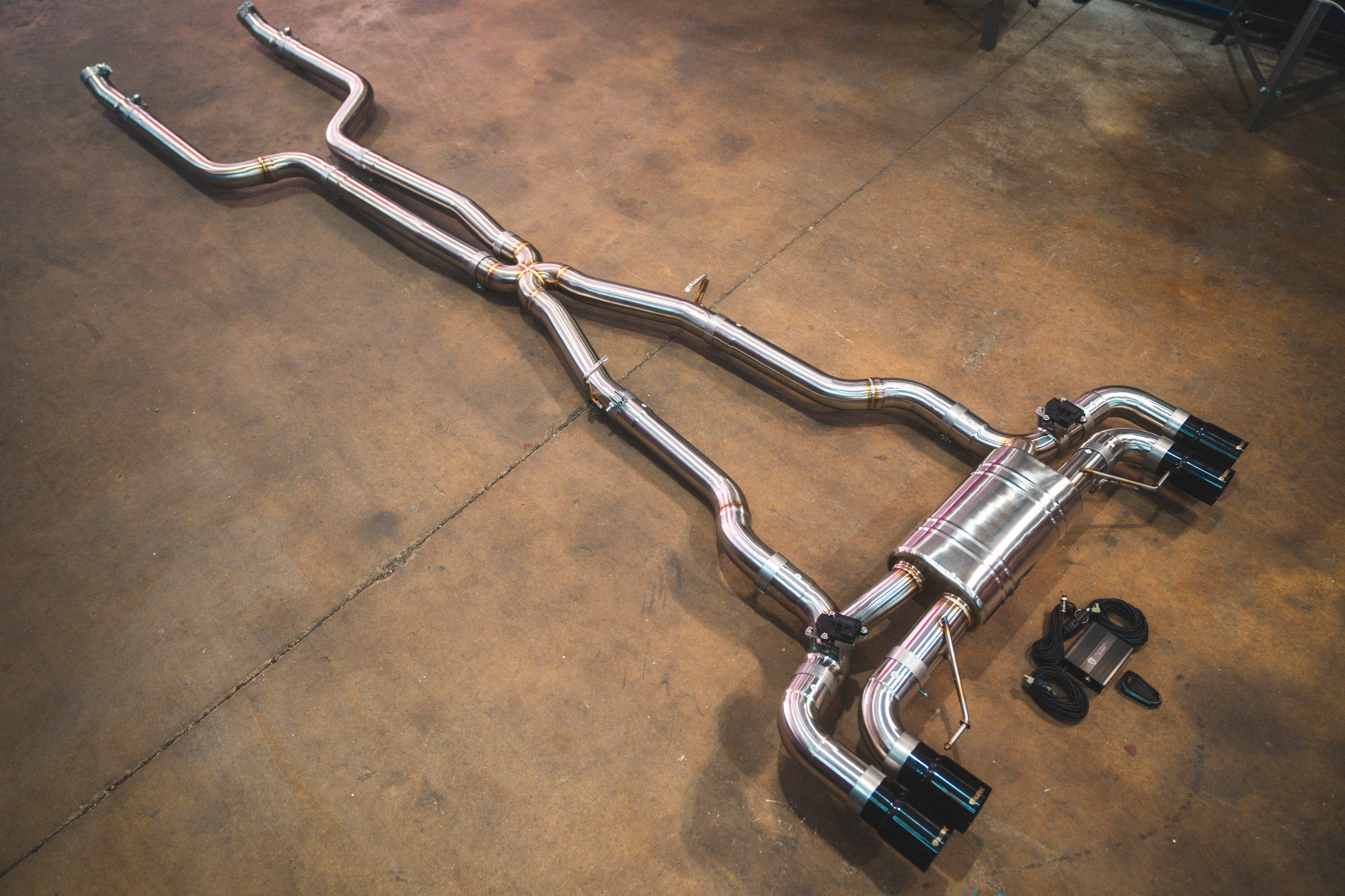 BMW G30 M550I Valved Sport Exhaust System - COLORADO N5X