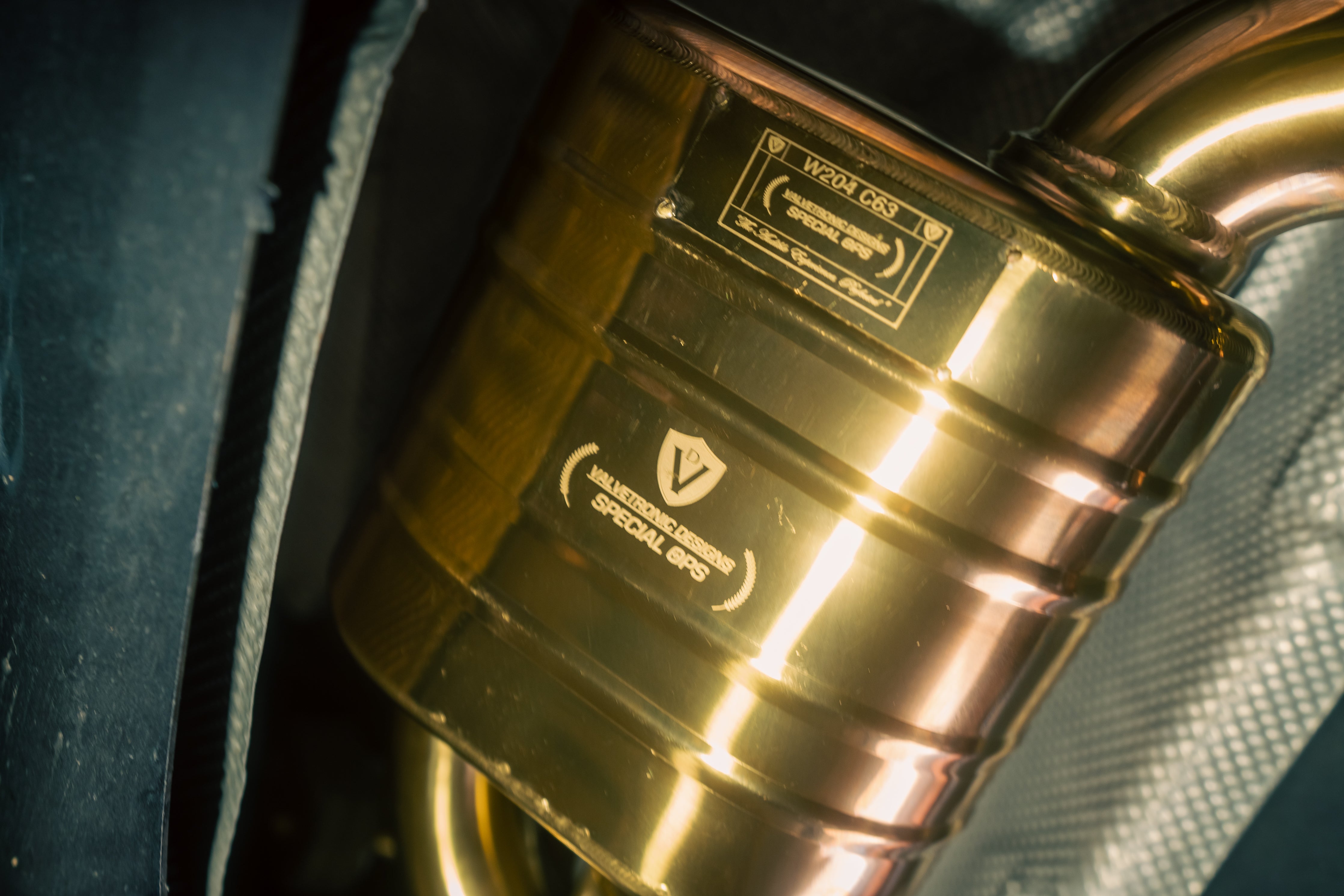 Mercedes C63 AMG W204 Valved Sport Exhaust System - COLORADO N5X