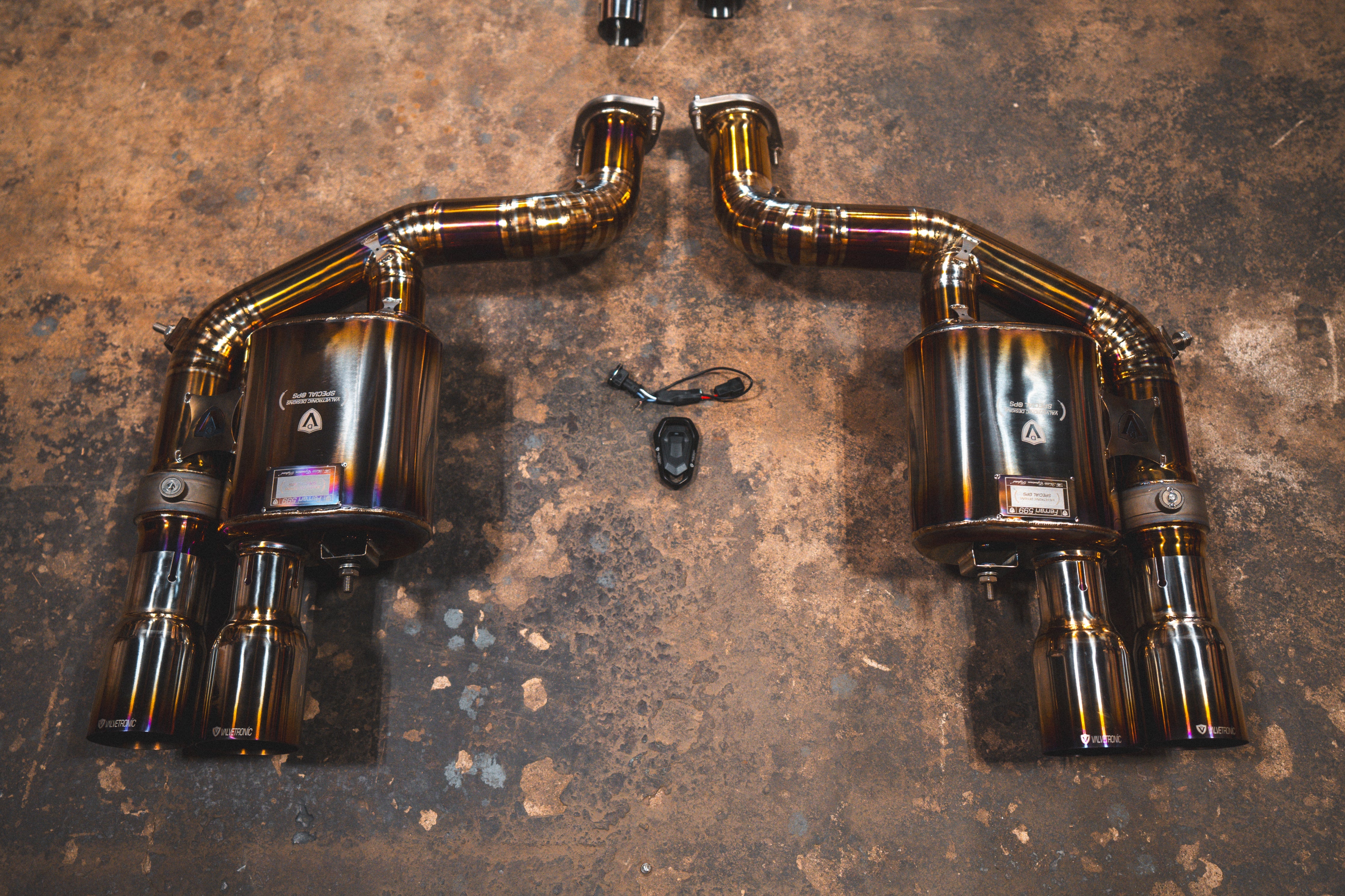 Ferrari 599 RACE F1 Valved Exhaust system - COLORADO N5X