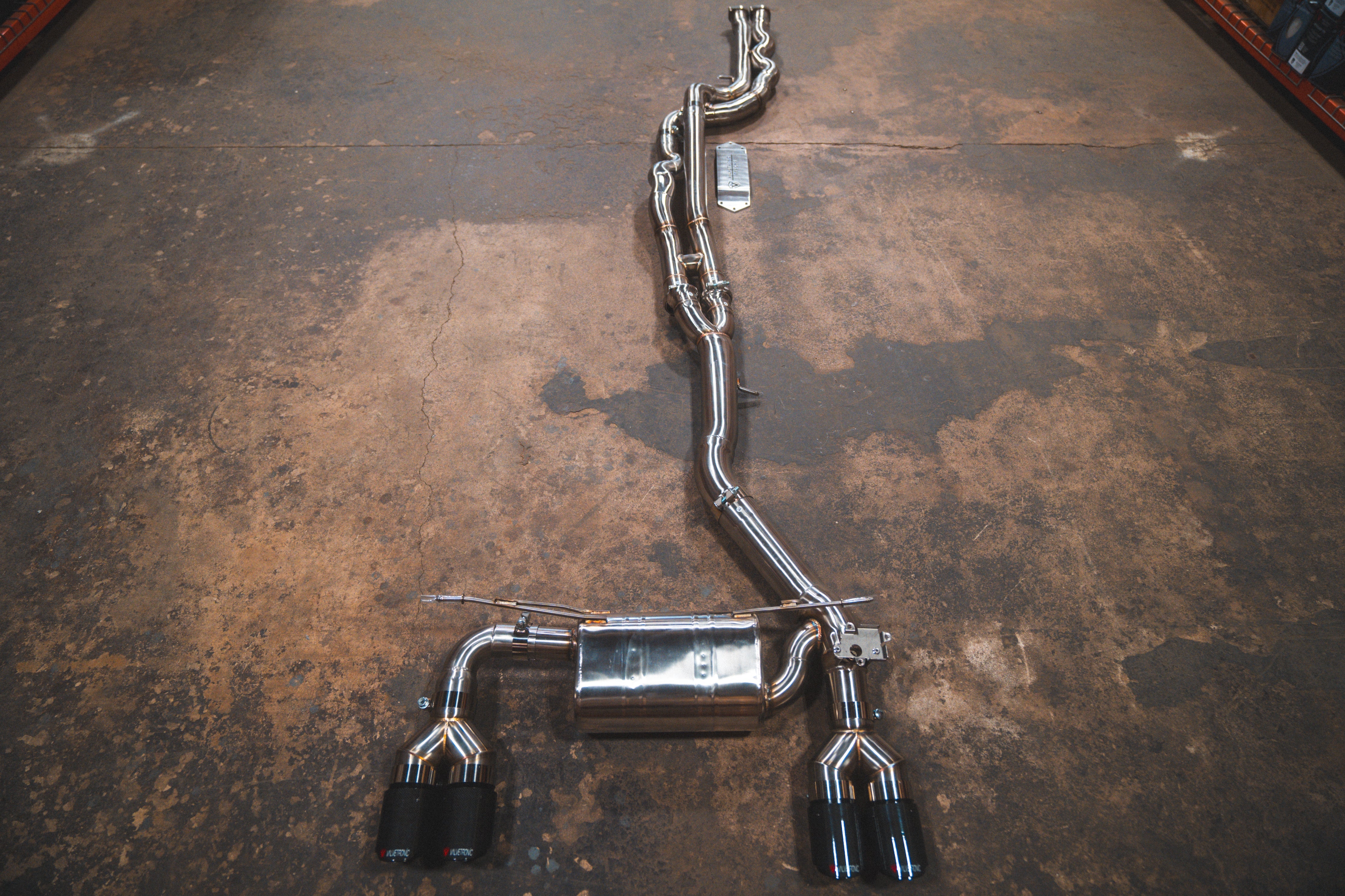 BMW F87 M2 Competition Equal Length Valved Sport Exhaust System - COLORADO N5X