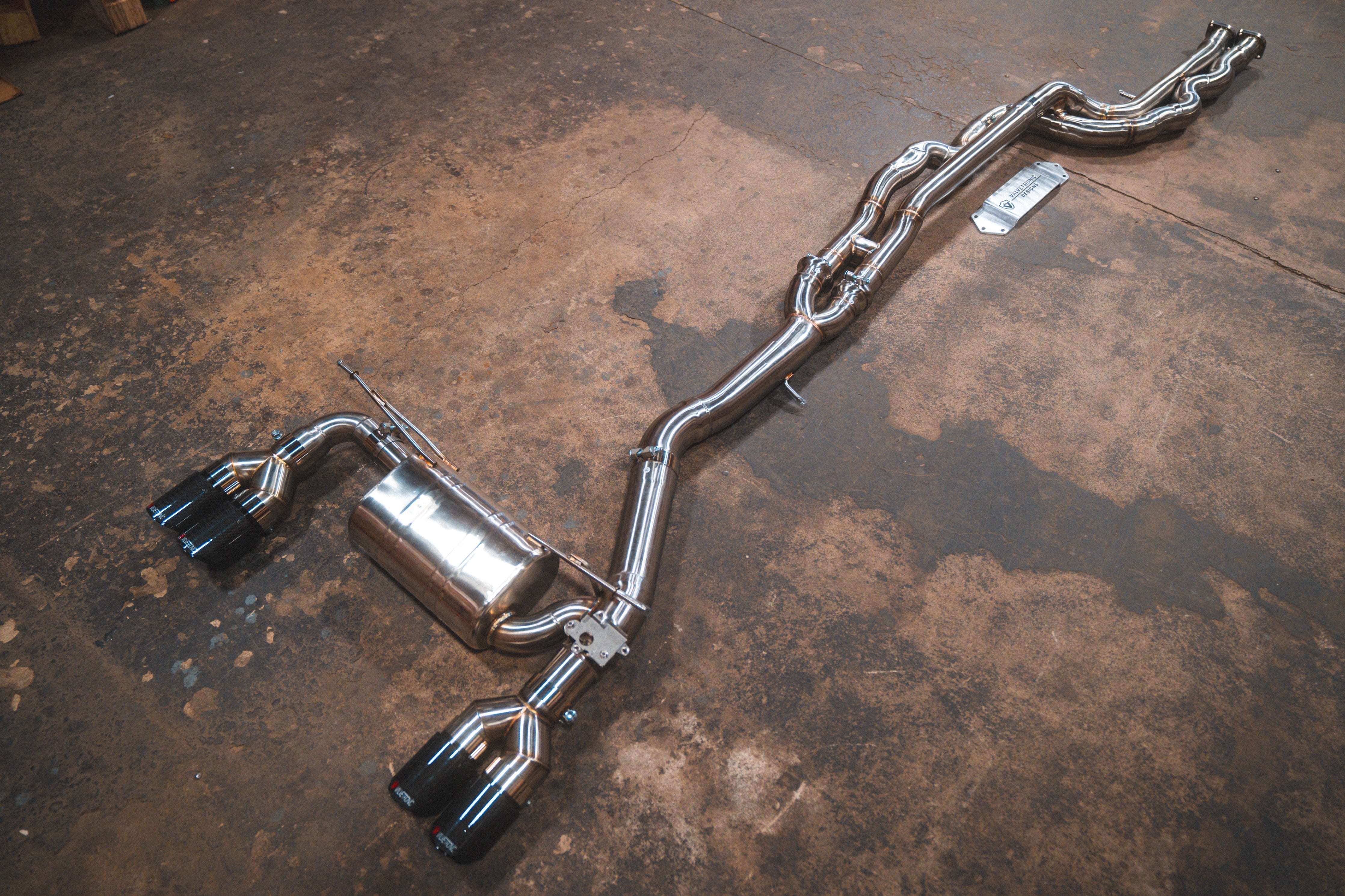 BMW F87 M2 Competition Equal Length Valved Sport Exhaust System - COLORADO N5X