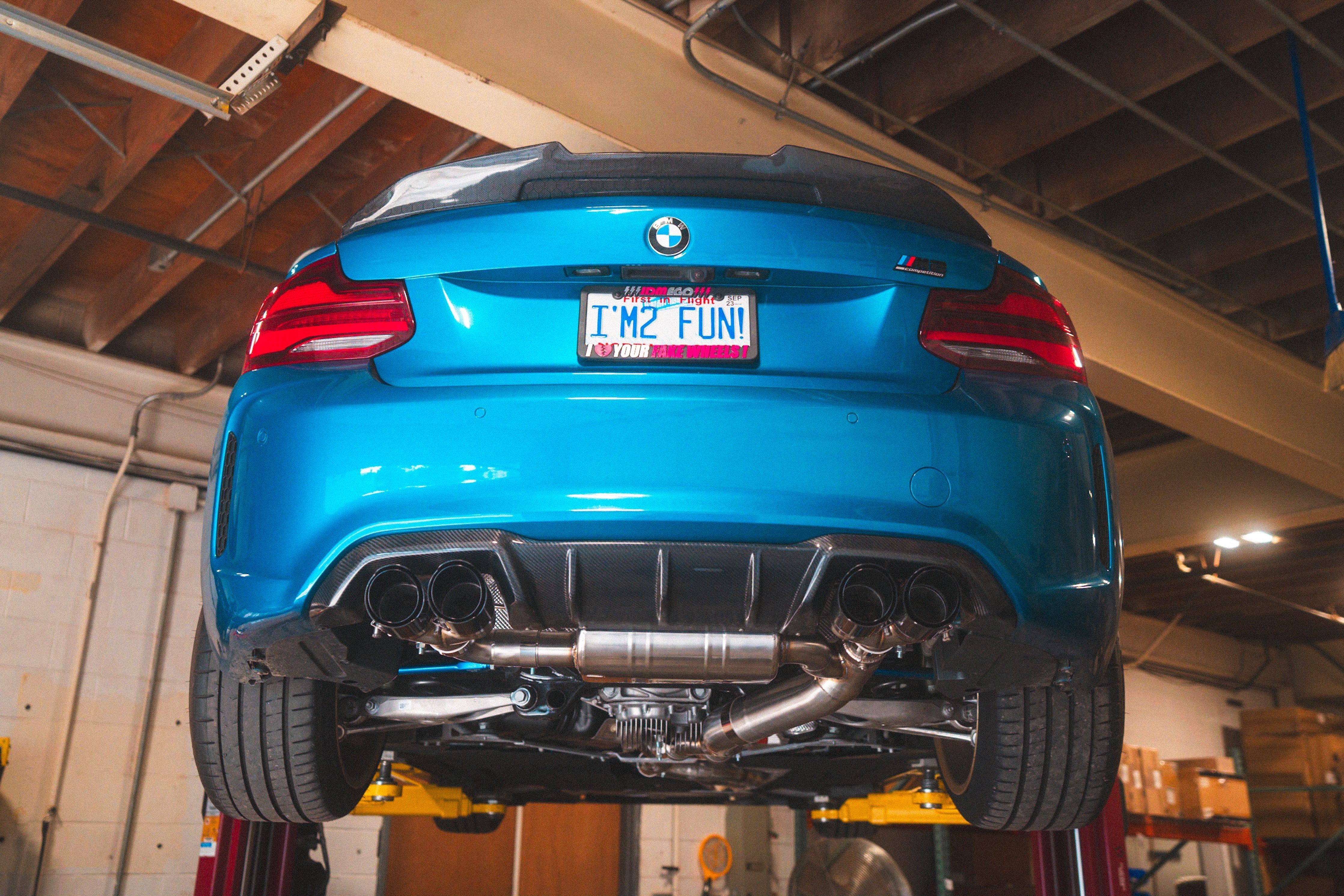 BMW F87 M2 Competition Equal Length Valved Sport Exhaust System - COLORADO N5X