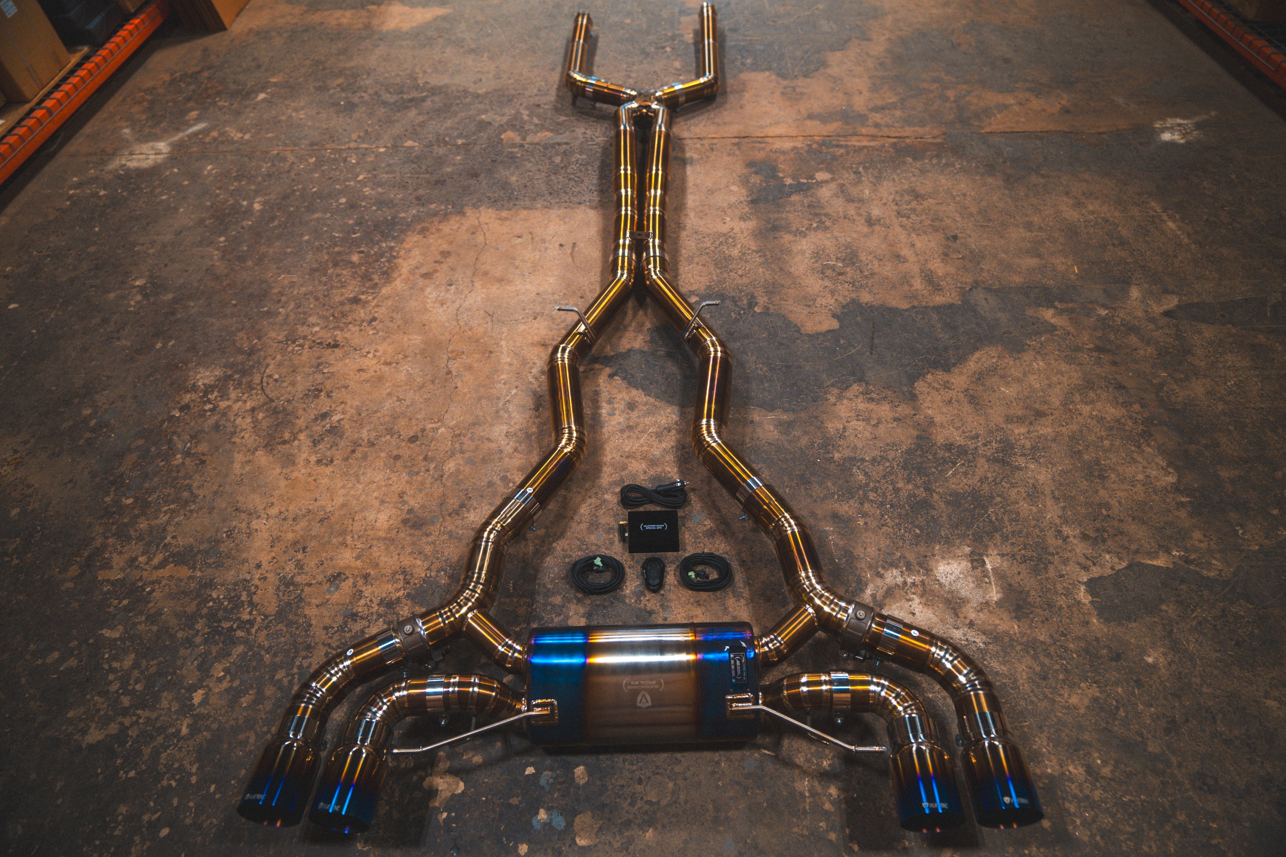 BMW M8 Valved Sport Exhaust System (F91,F92,F93) - COLORADO N5X