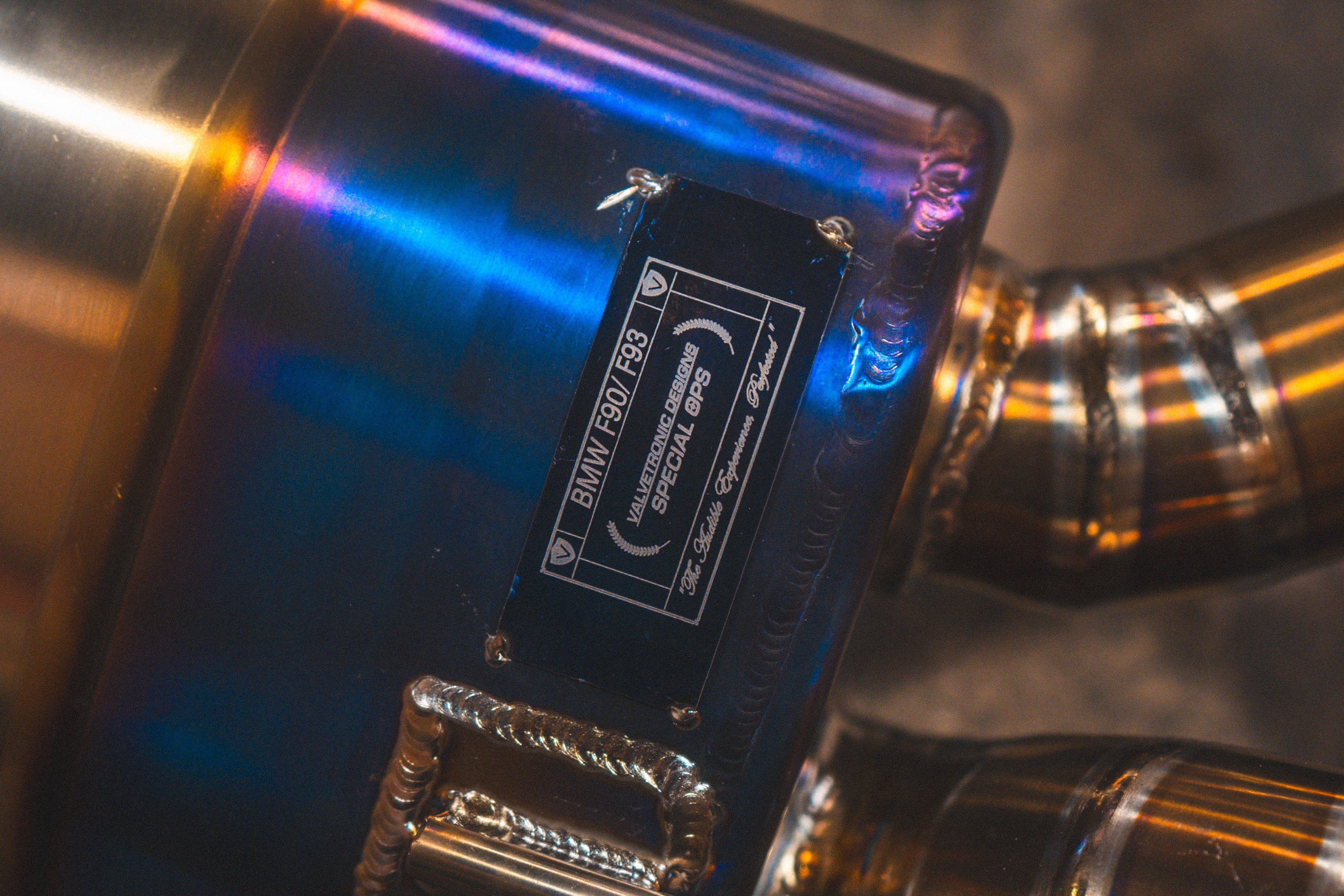 BMW M8 Valved Sport Exhaust System (F91,F92,F93) - COLORADO N5X