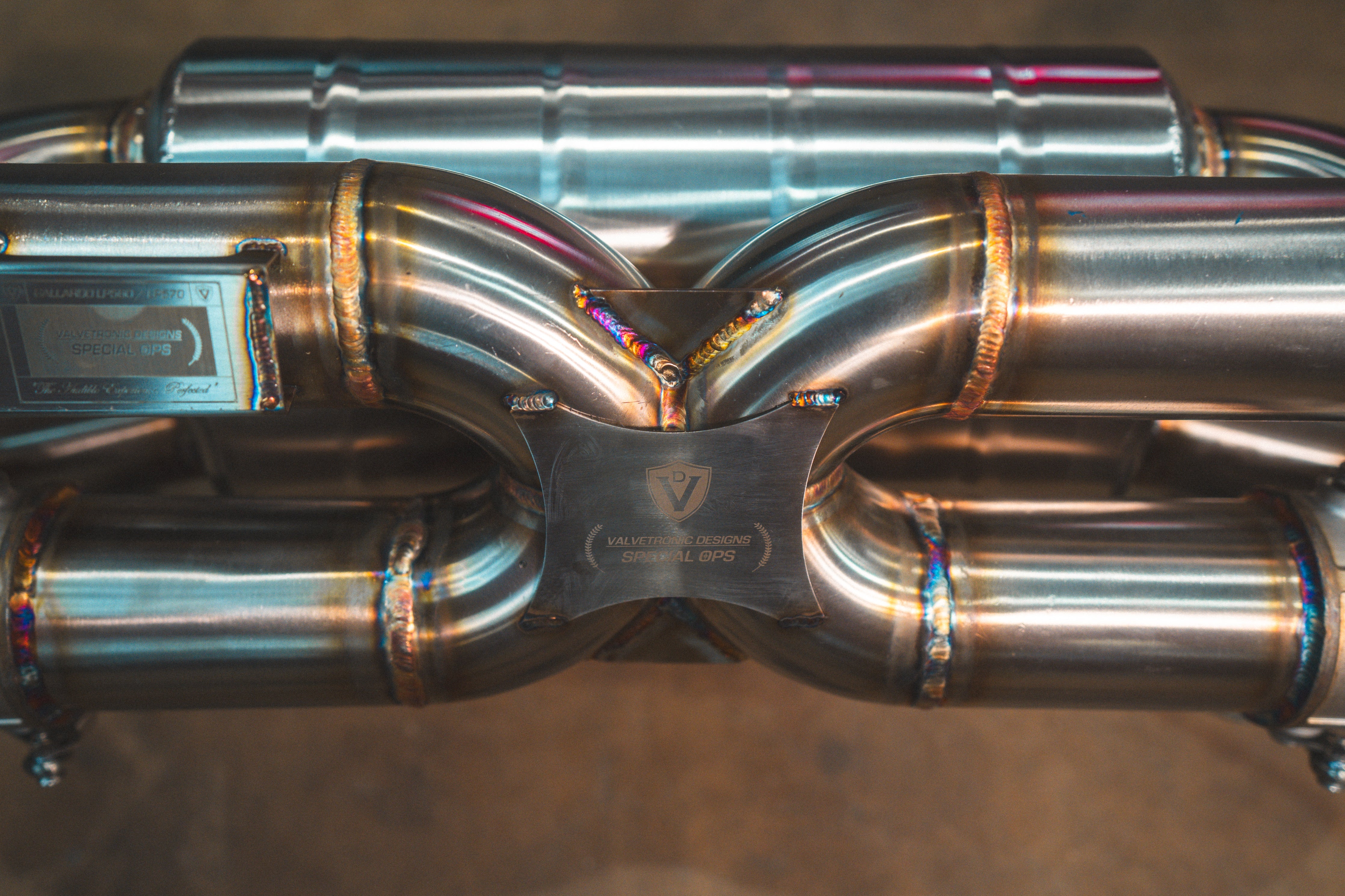 Lamborghini Gallardo LP Valved Sport Exhaust System - COLORADO N5X
