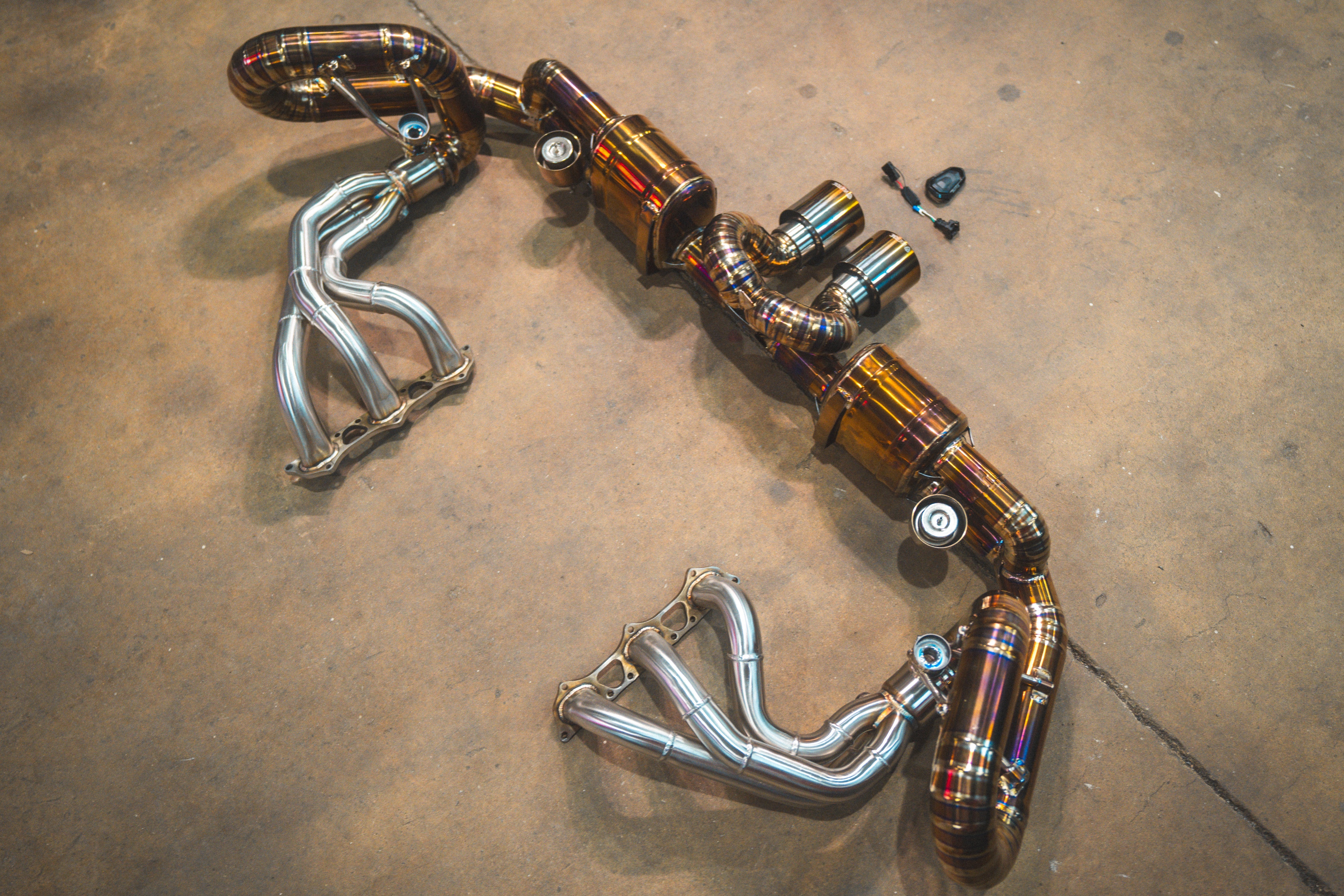 Porsche GT3 991.1 / 991.2 Valved Sport Exhaust System - COLORADO N5X