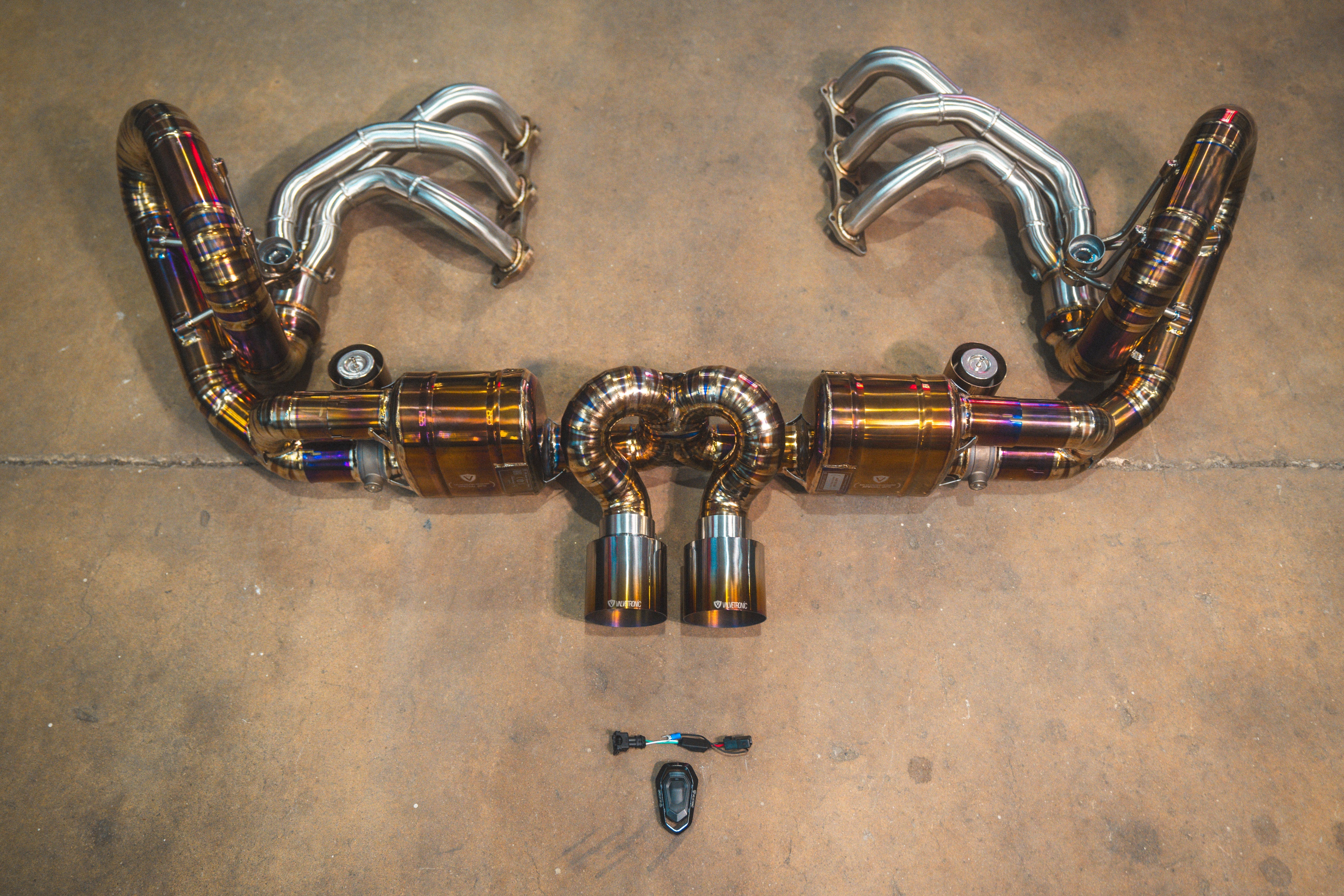 Porsche GT3 991.1 / 991.2 Valved Sport Exhaust System - COLORADO N5X