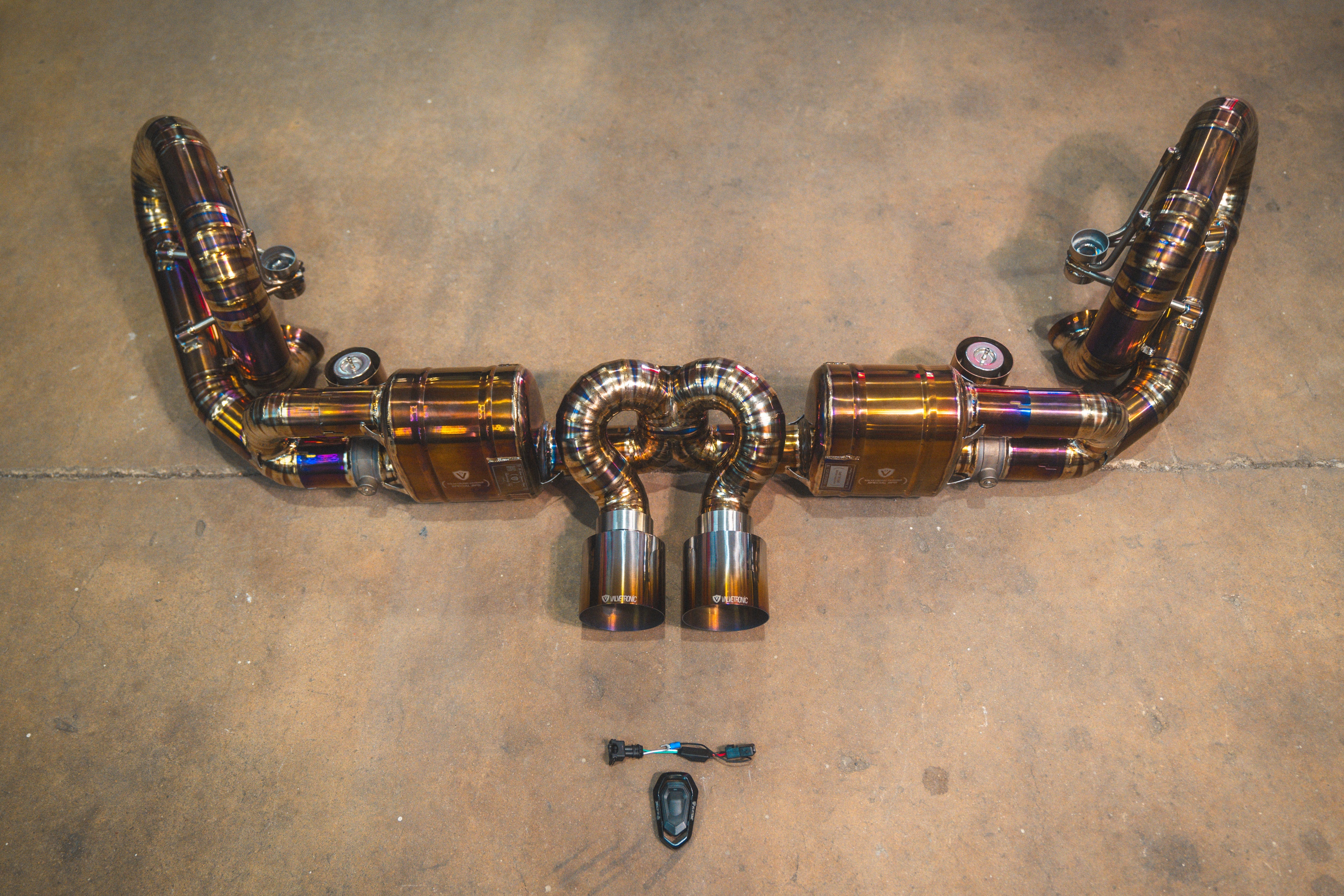 Porsche GT3 991.1 / 991.2 Valved Sport Exhaust System - COLORADO N5X