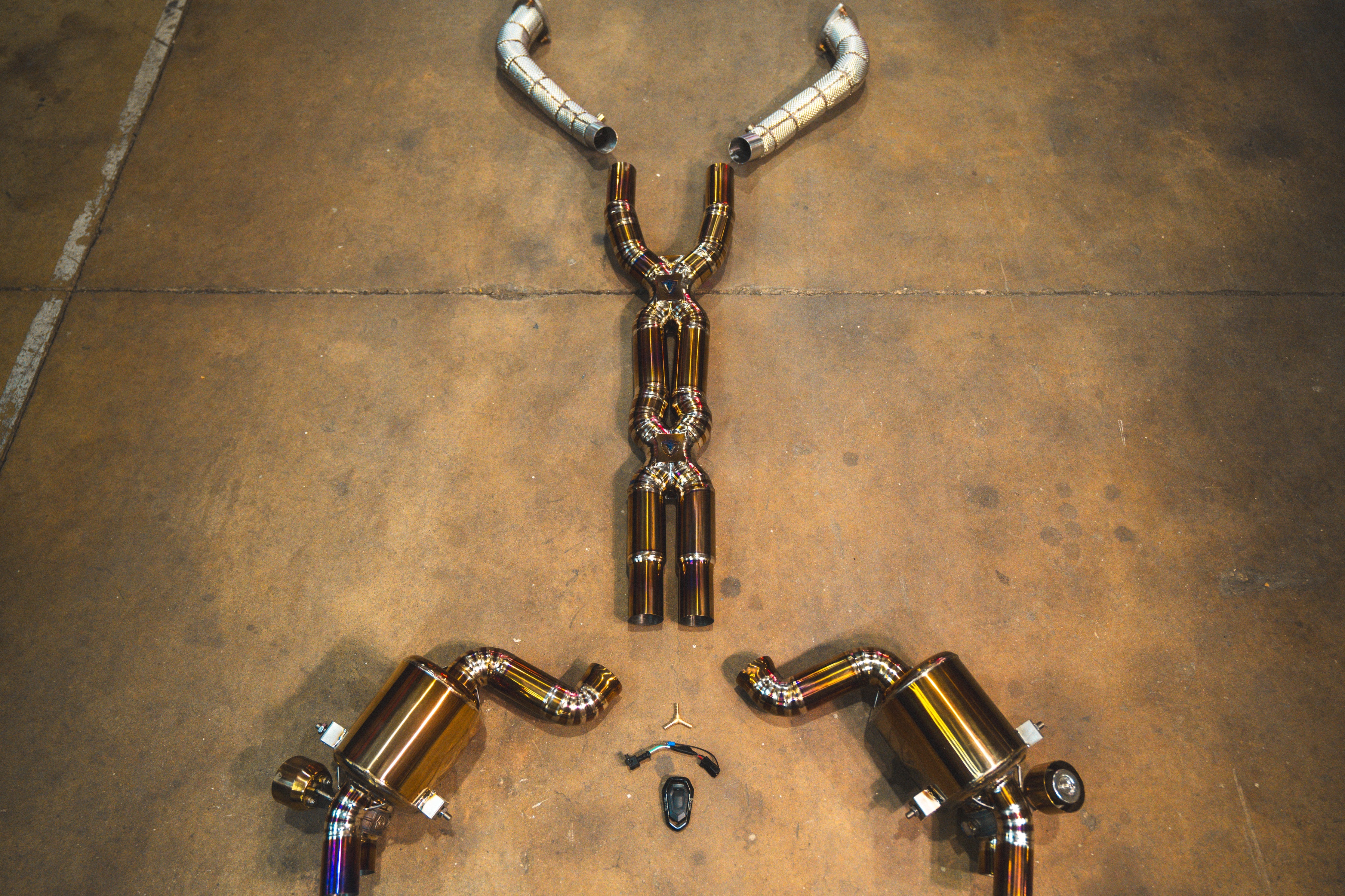 Ferrari California 4.3 V8 Valved Sport Exhaust System - COLORADO N5X