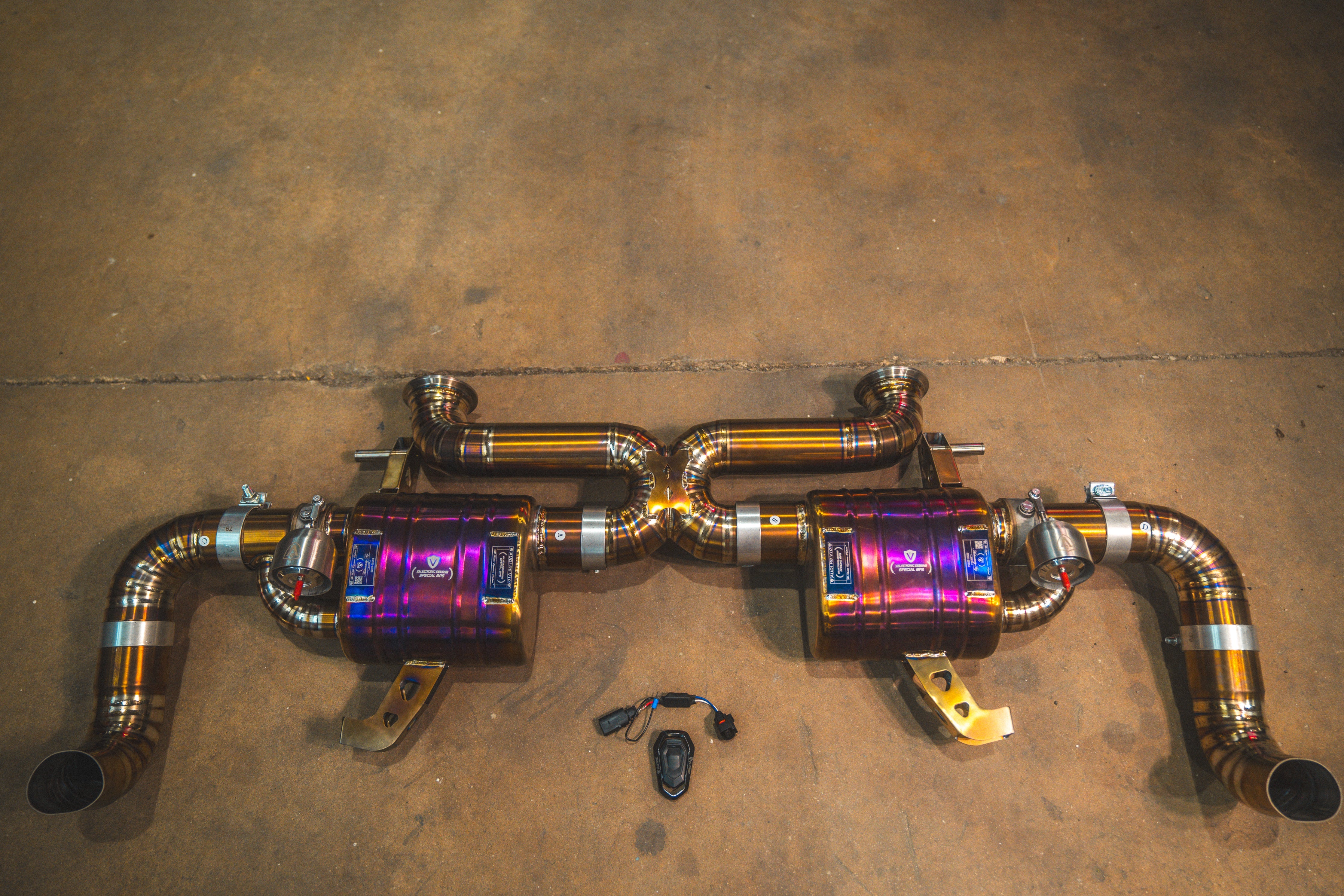 Audi R8 Valved Sport Exhaust System - COLORADO N5X