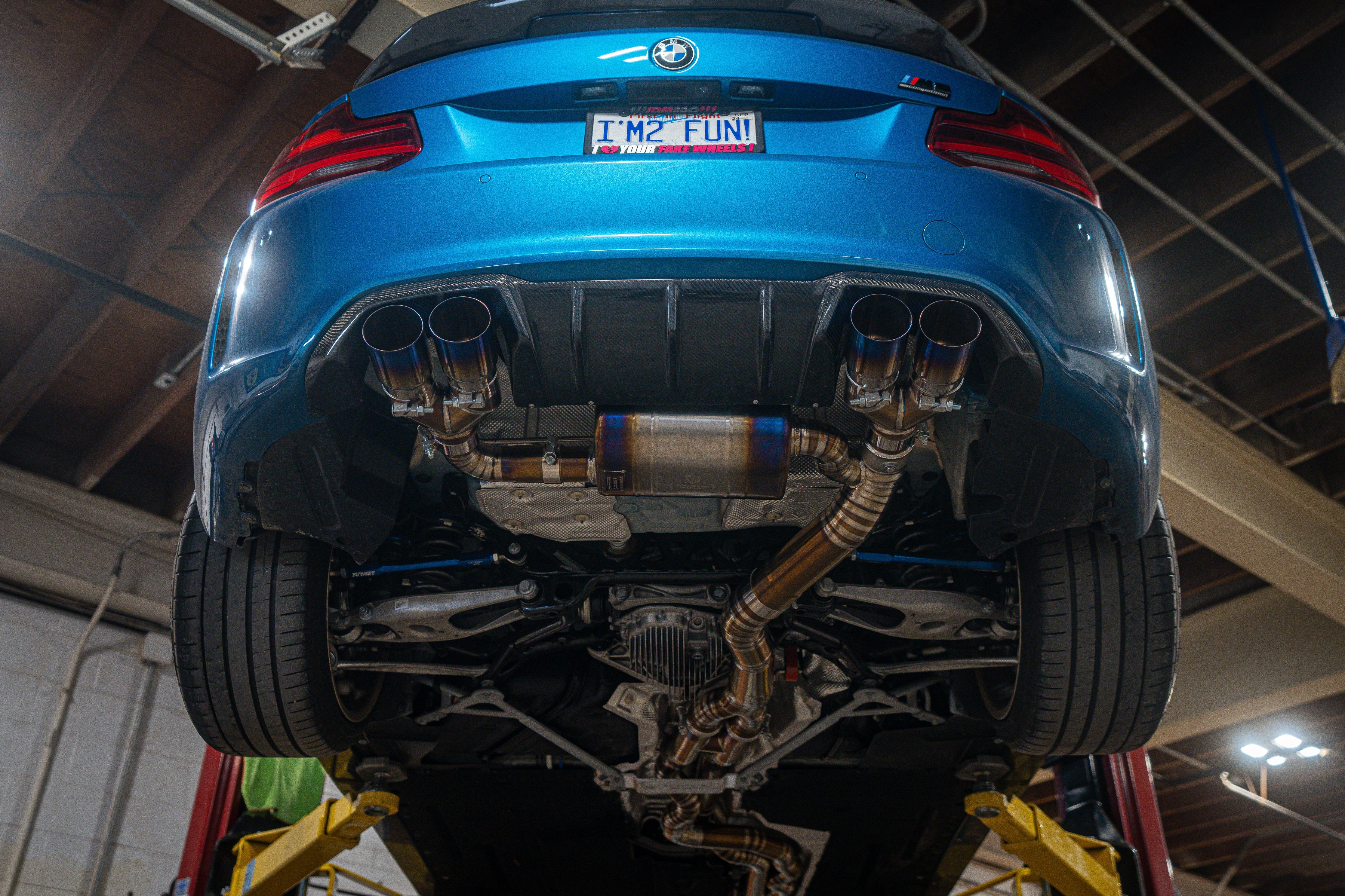 BMW F87 M2 Competition Equal Length Valved Sport Exhaust System - COLORADO N5X