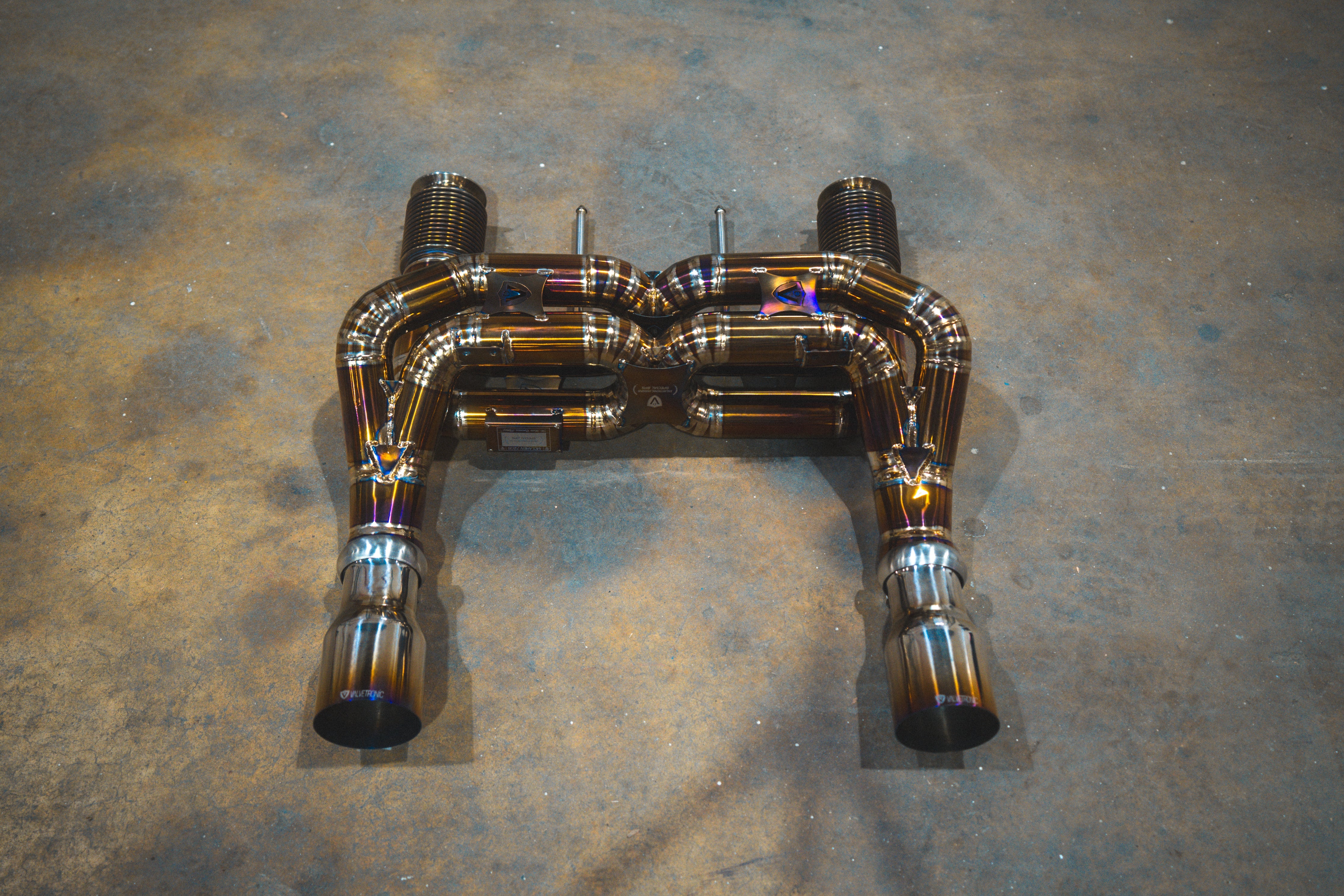 Mclaren 720S Valved Sport Exhaust System - COLORADO N5X