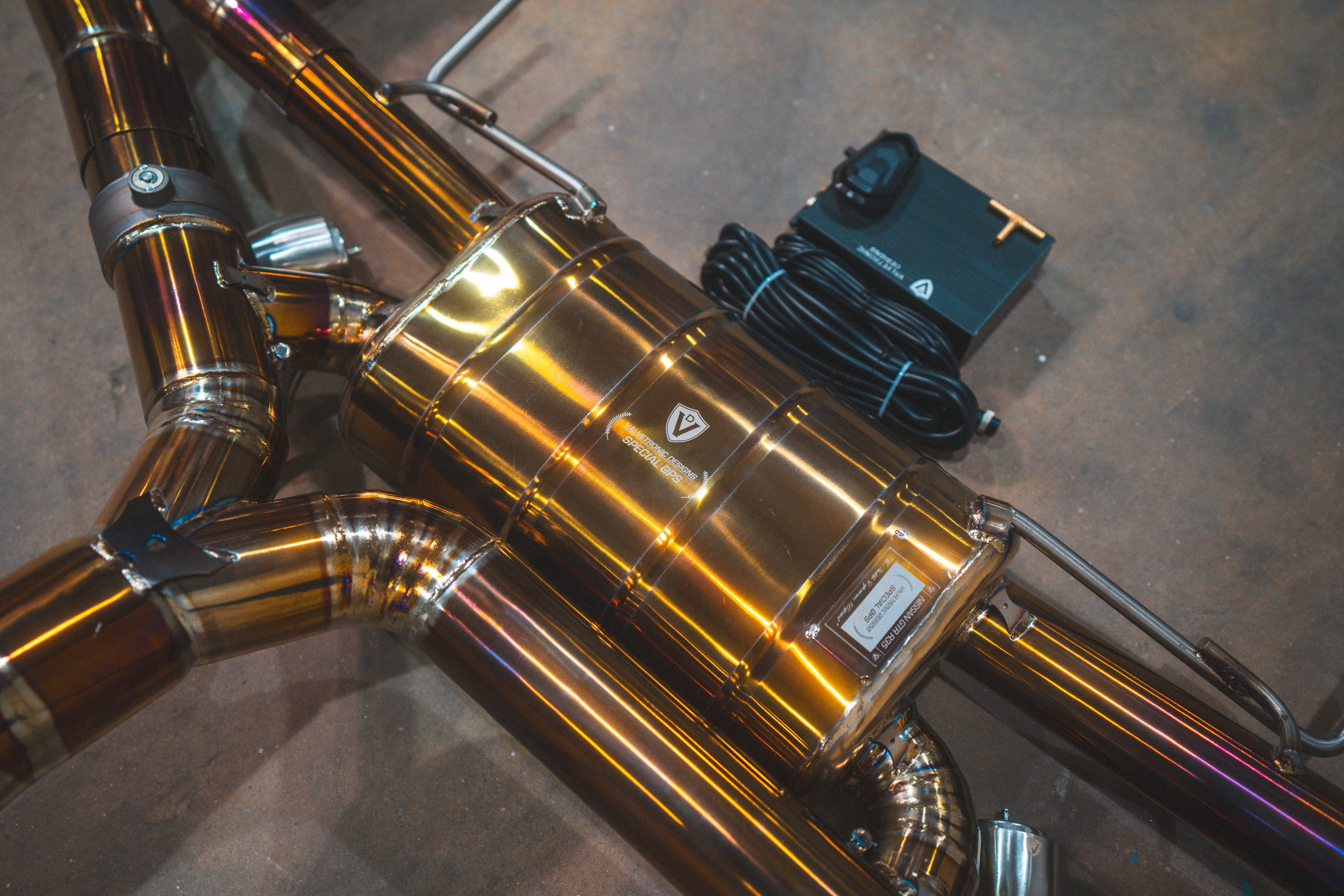 Nissan GTR R35 Valved Sport Exhaust System - COLORADO N5X